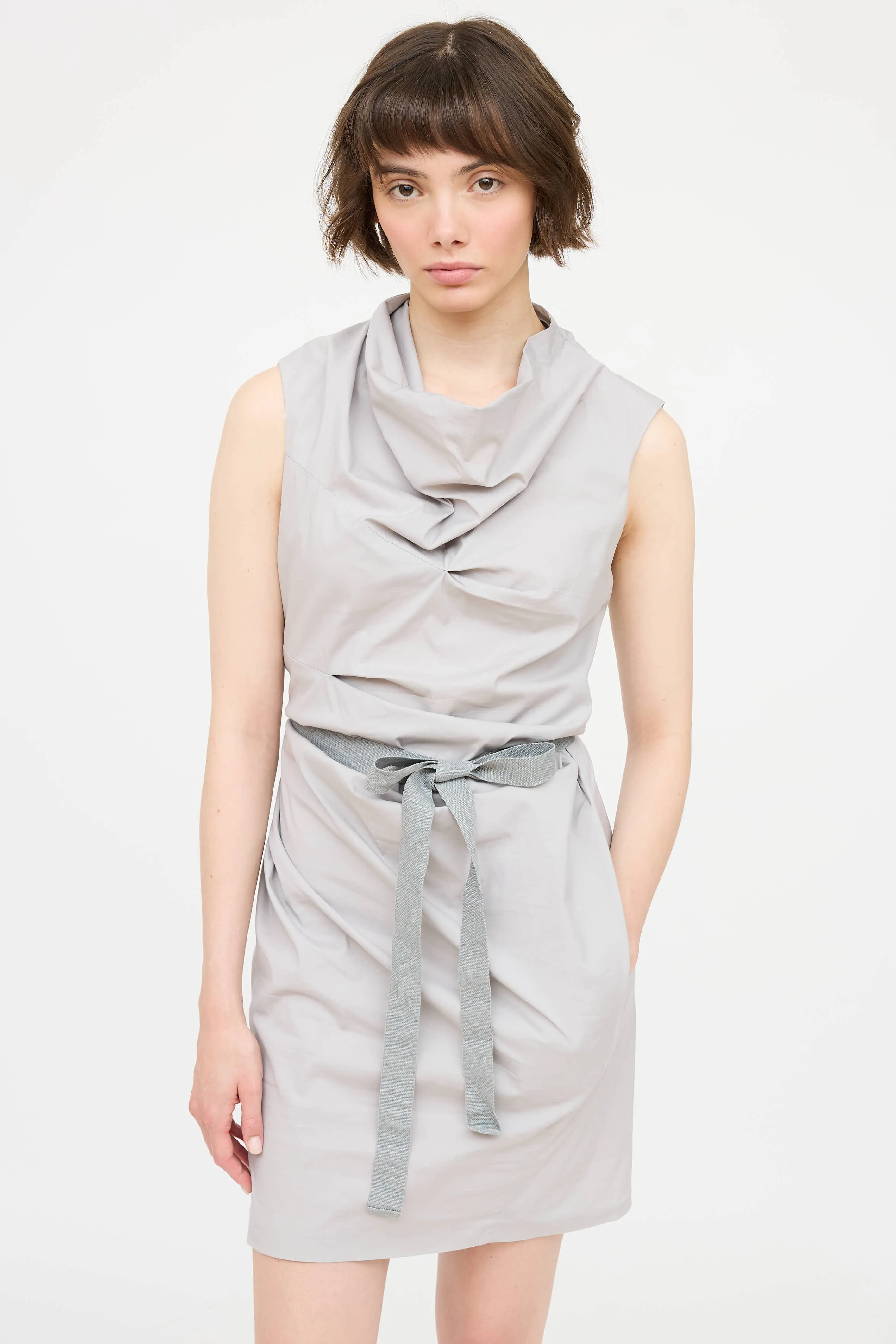 Gather Tie Dress sold by VSP Consignment product image thumbnail 2