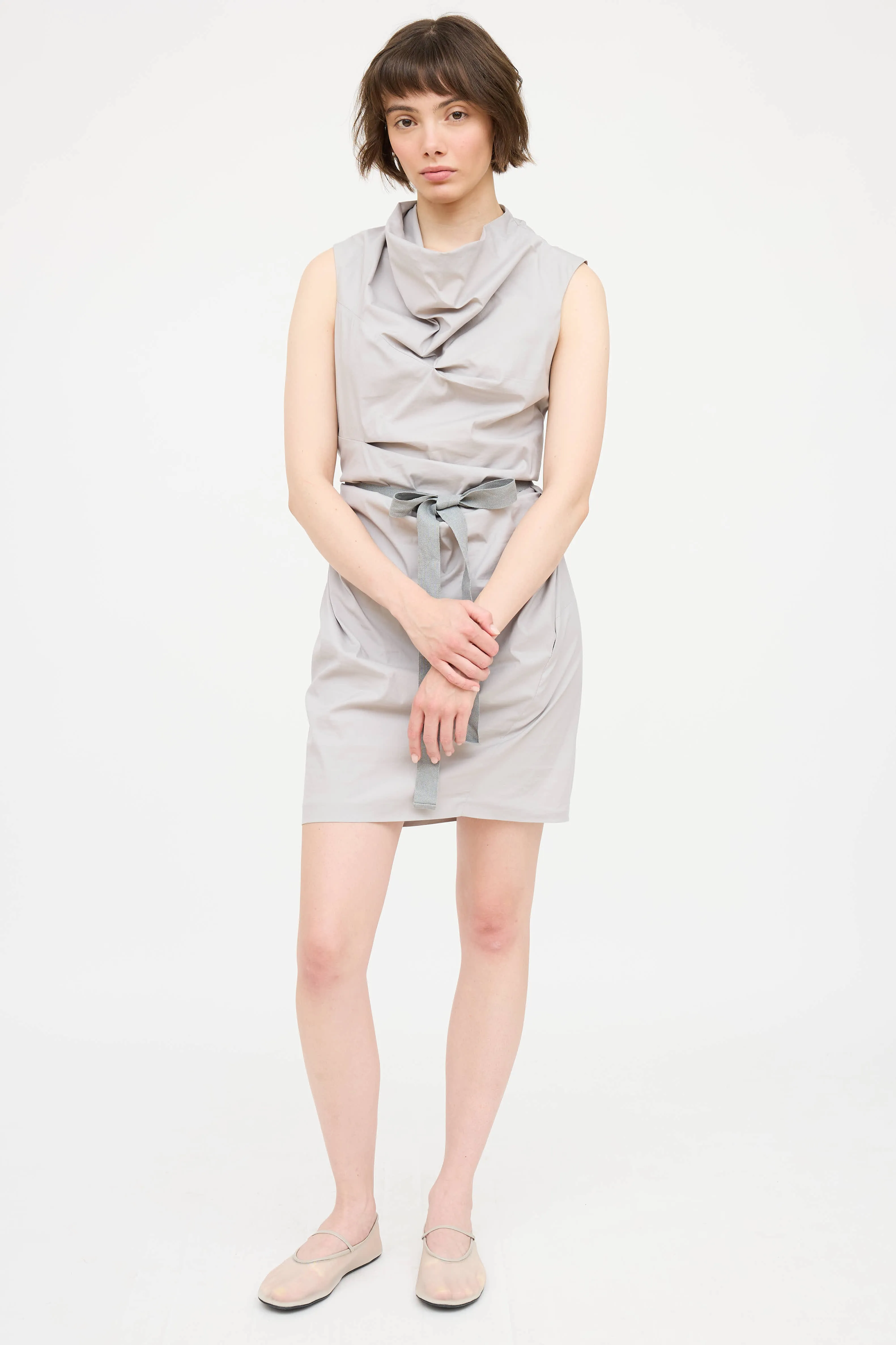 Gather Tie Dress sold by VSP Consignment product image thumbnail 5