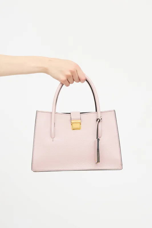 2016 Leather Madras Bag sold by VSP Consignment