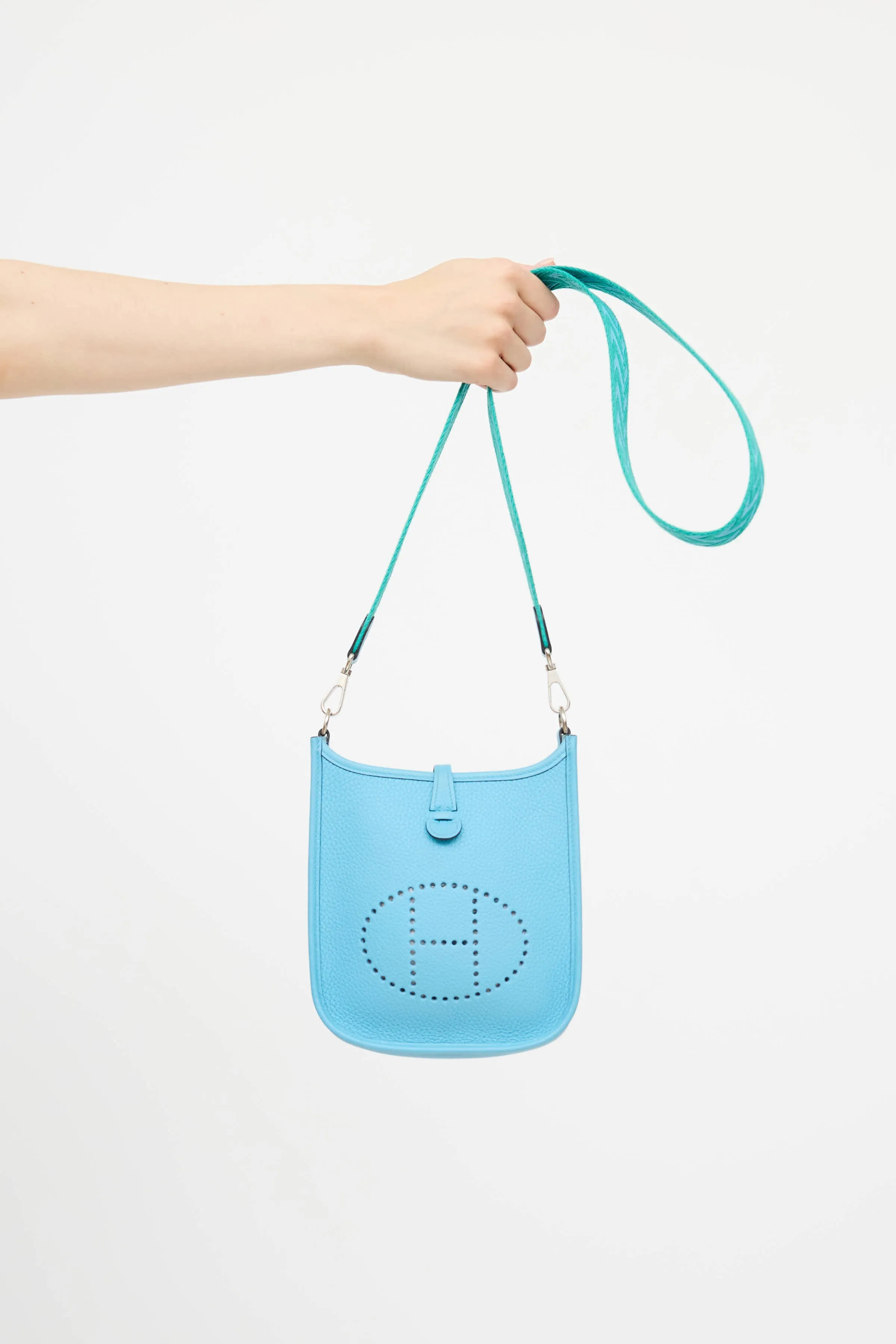 2021 Blue Du Nord Zig Zag Evelyne TPM Bag sold by VSP Consignment