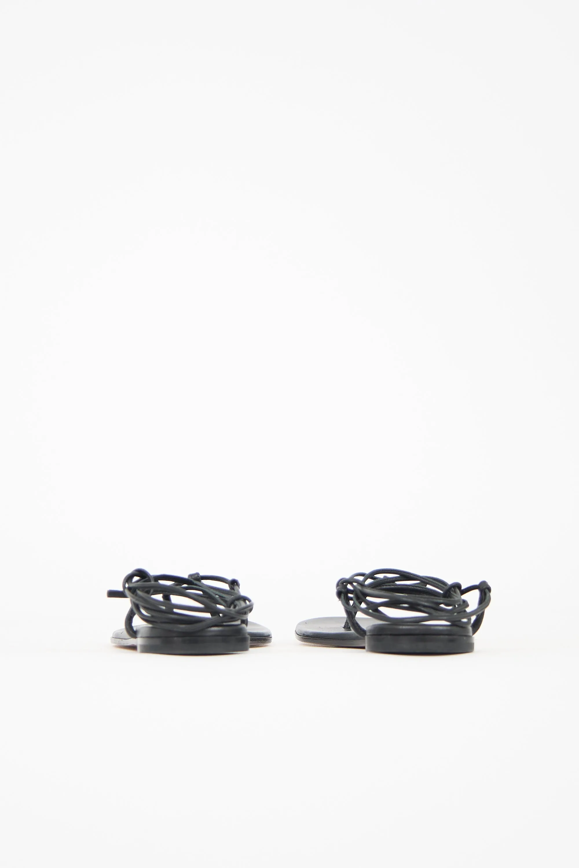Leather Gwyneth Sandal sold by VSP Consignment product image thumbnail 4