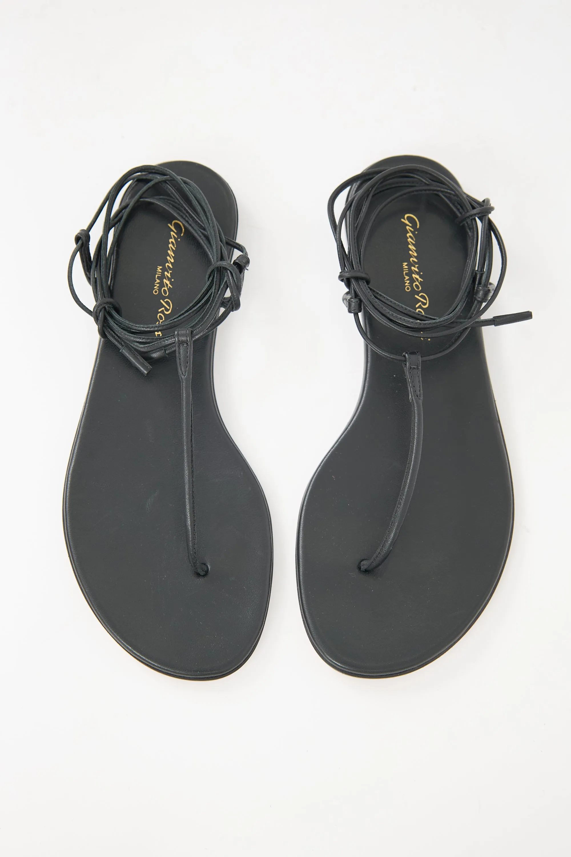 Leather Gwyneth Sandal sold by VSP Consignment product image thumbnail 2