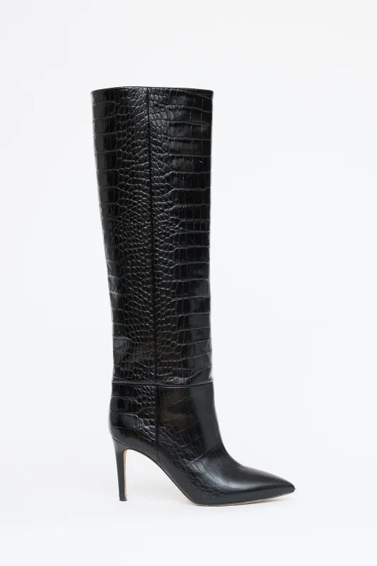 Embossed Tall Boot sold by VSP Consignment