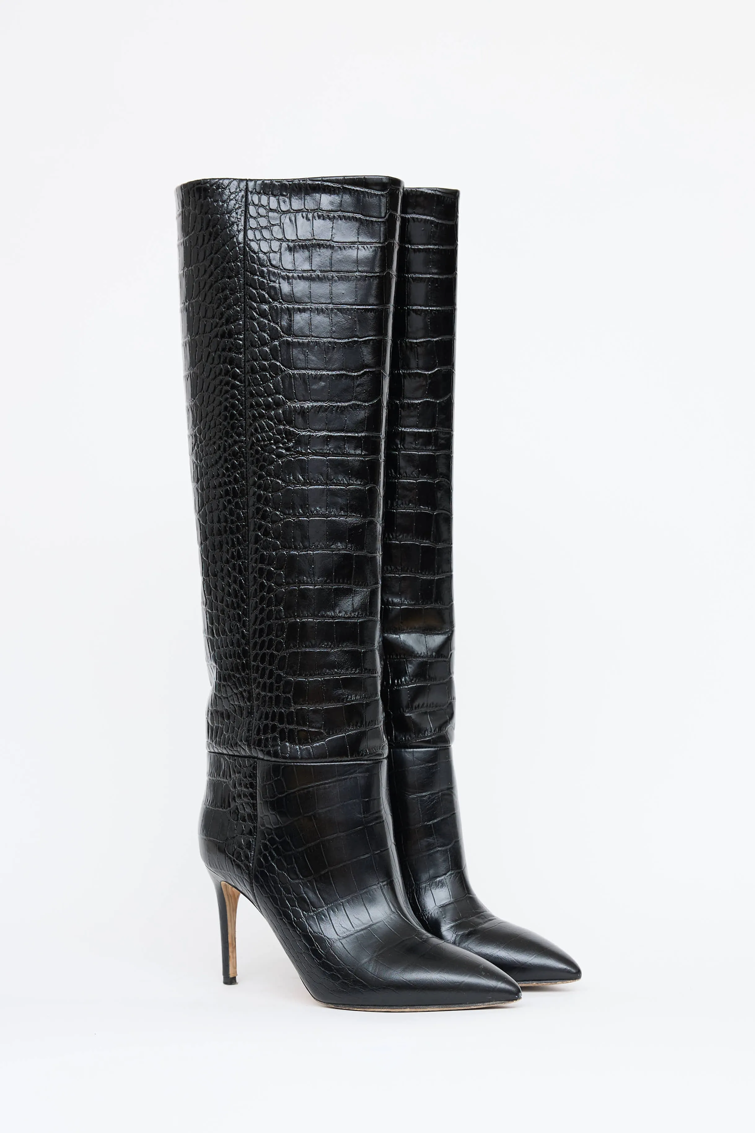 Embossed Tall Boot sold by VSP Consignment product image thumbnail 2