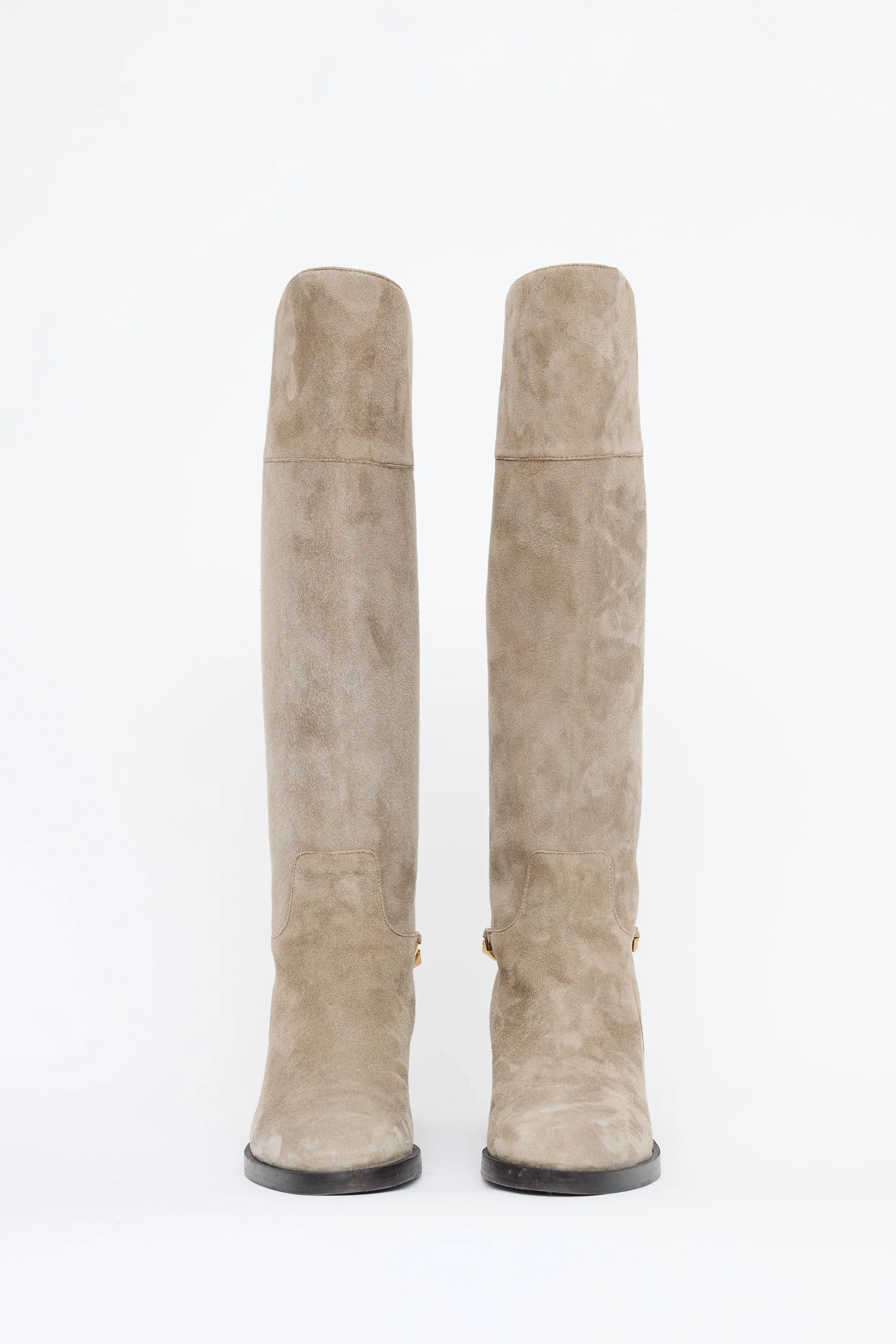 Suede Nell Boot sold by VSP Consignment product image thumbnail 2