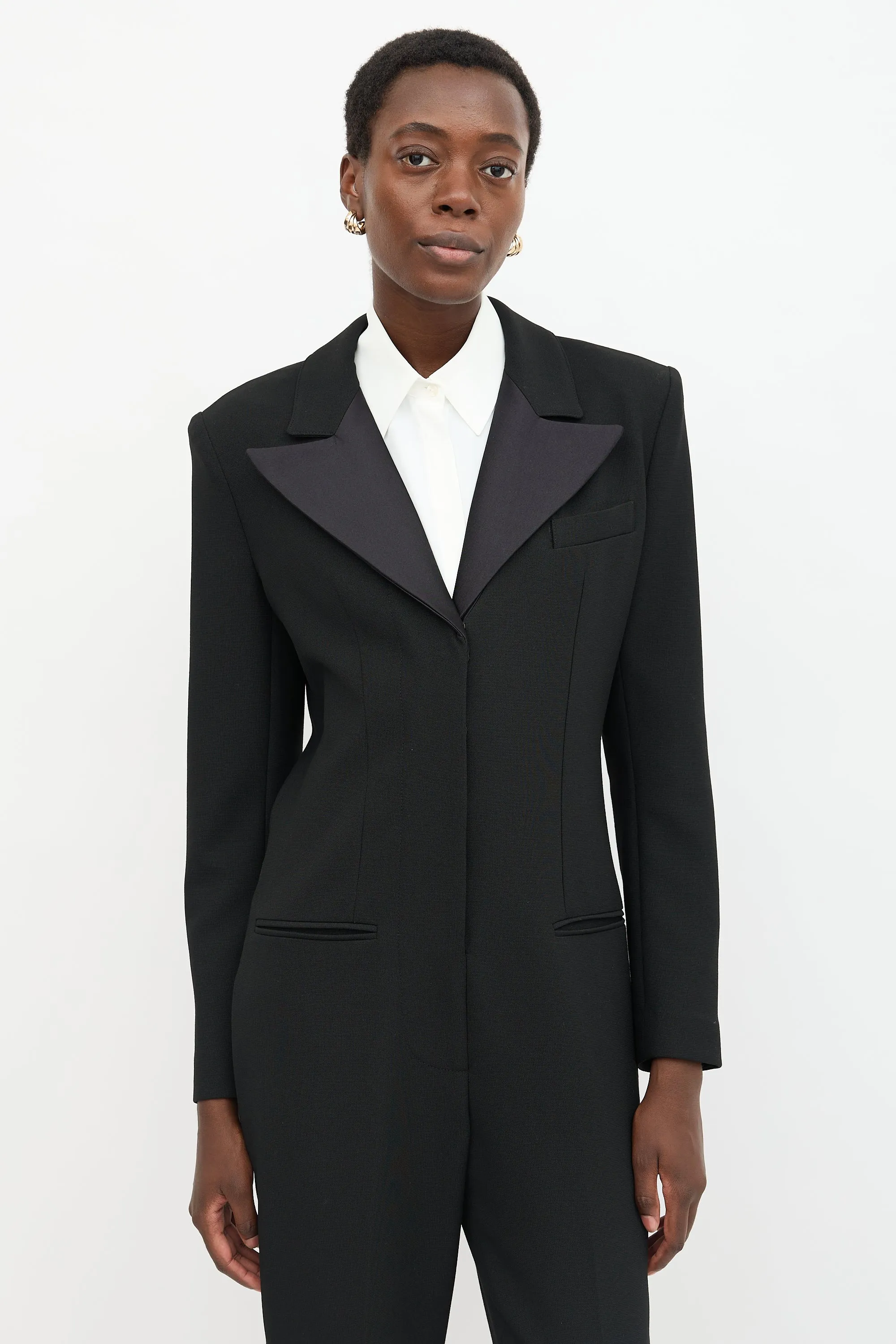Tuxedo Jumpsuit sold by VSP Consignment product image thumbnail 2