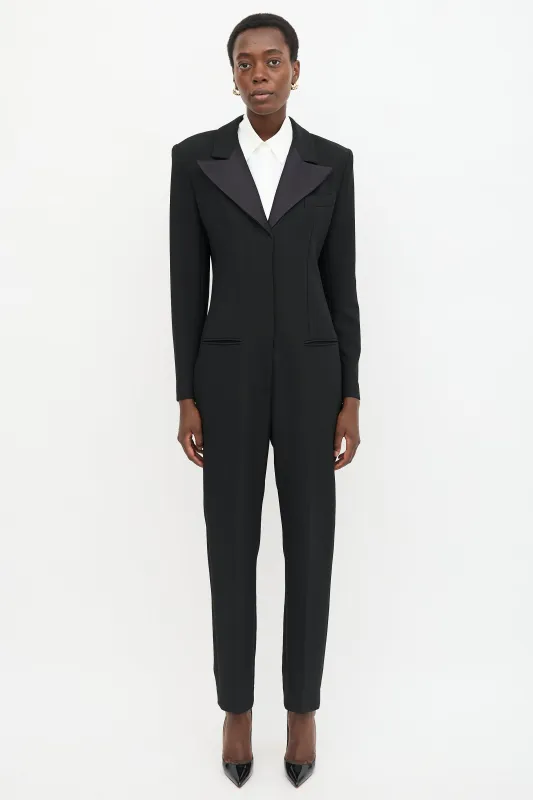 Tuxedo Jumpsuit made by Smythe