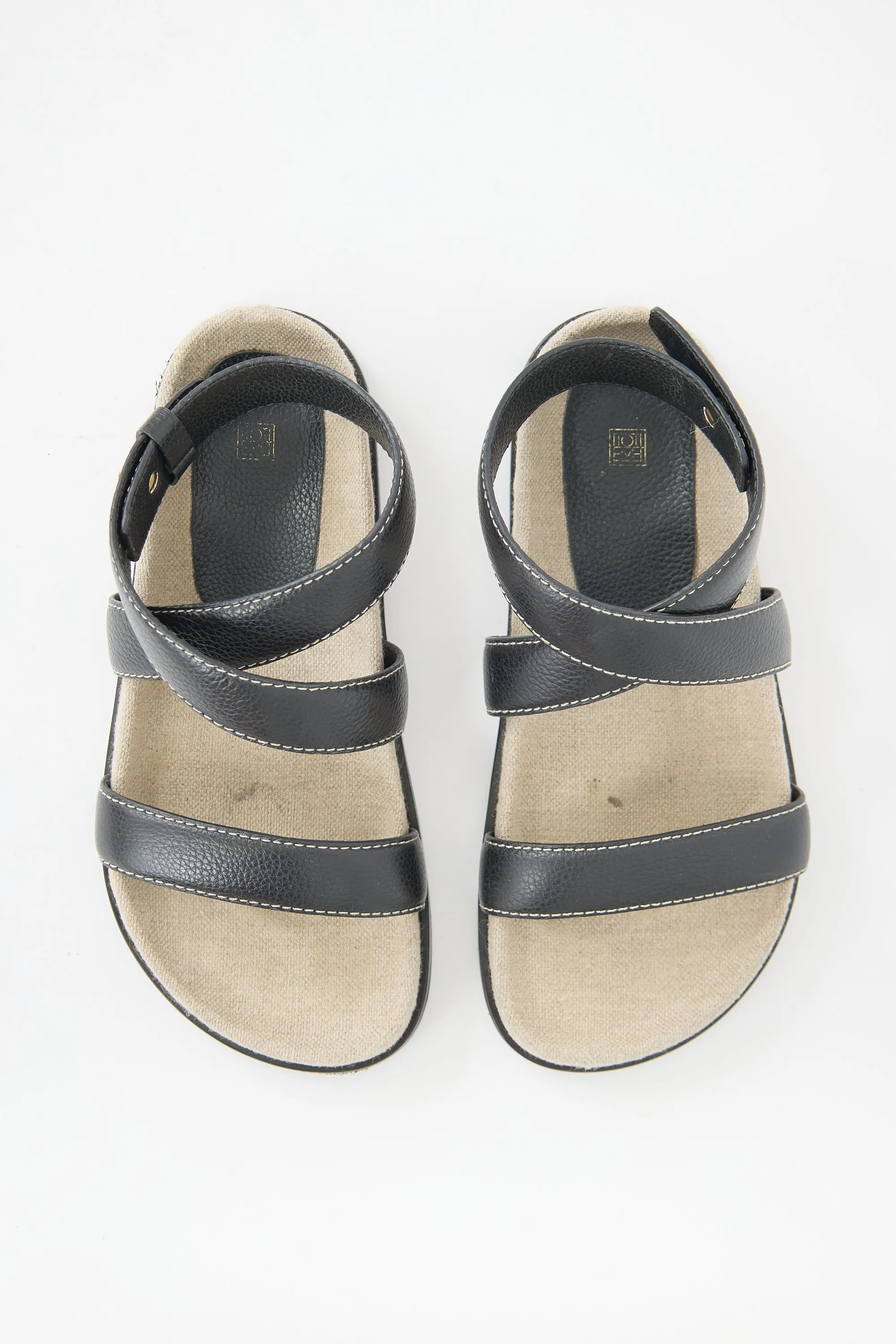 Leather & Canvas Chunky Sandal sold by VSP Consignment product image thumbnail 2