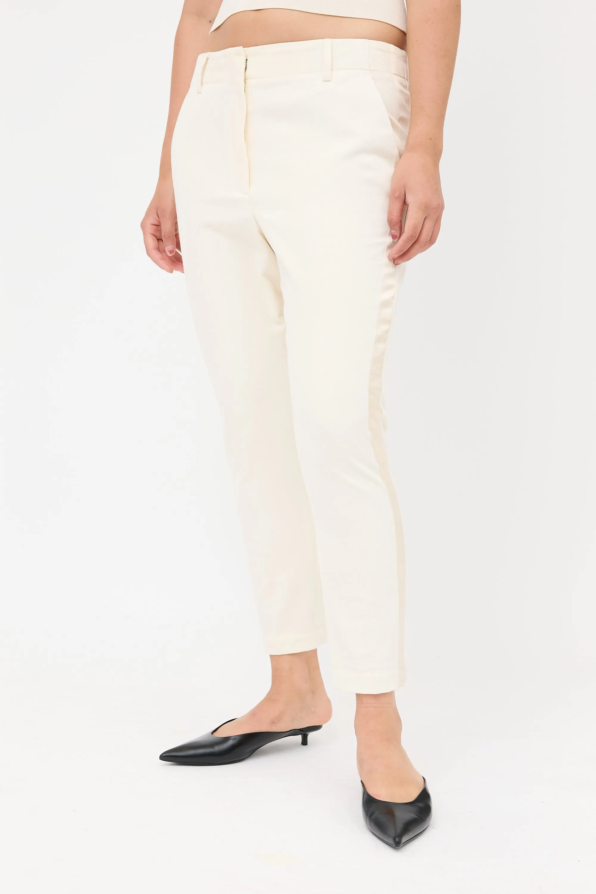 Satin Stripe Trouser sold by VSP Consignment product image thumbnail 2
