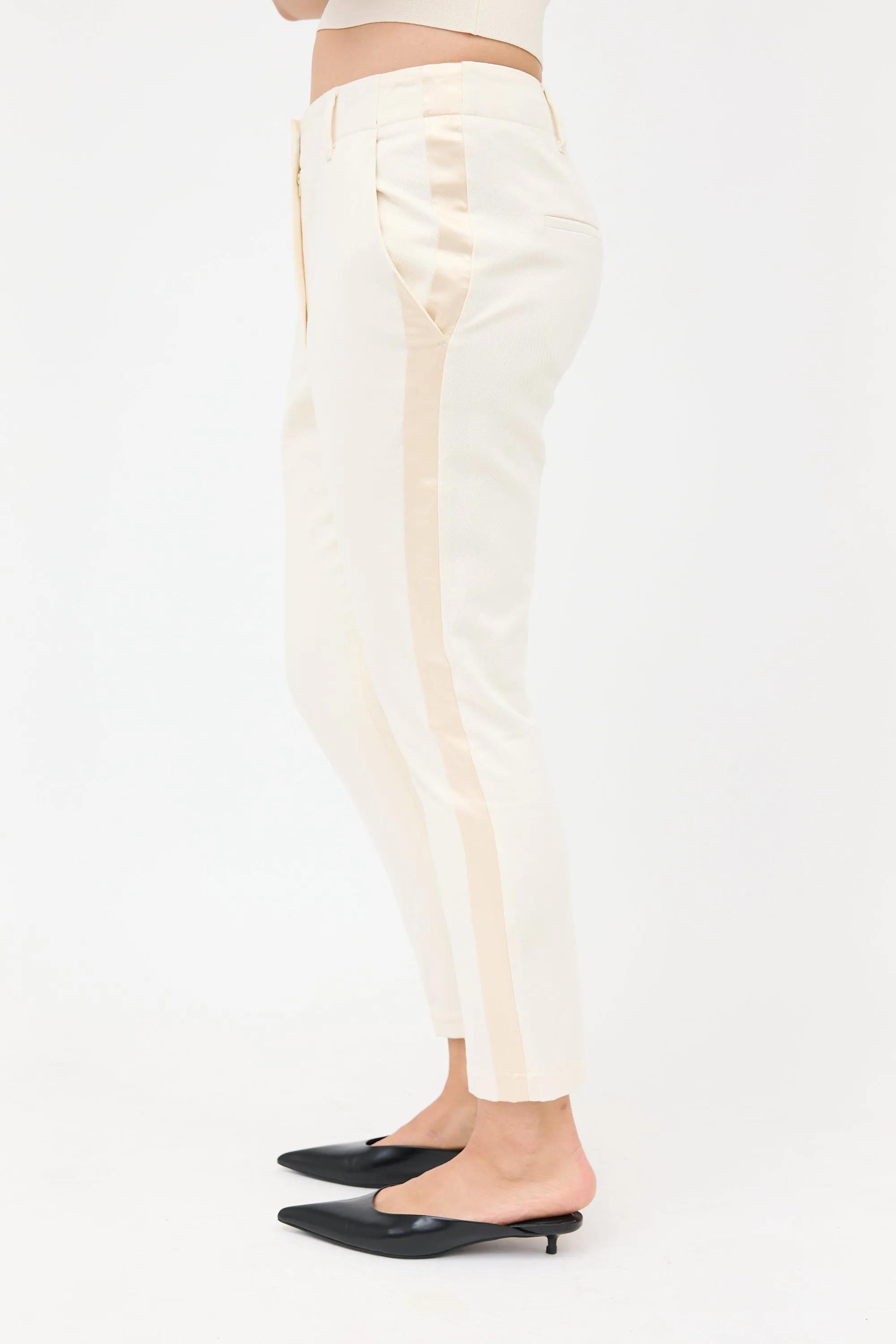 Satin Stripe Trouser sold by VSP Consignment product image thumbnail 3
