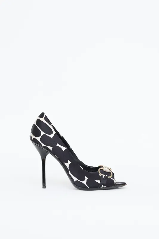 Patterned Crystal Pump sold by VSP Consignment