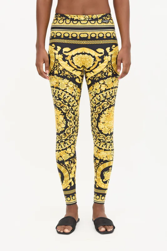 Barocco Printed Legging sold by VSP Consignment
