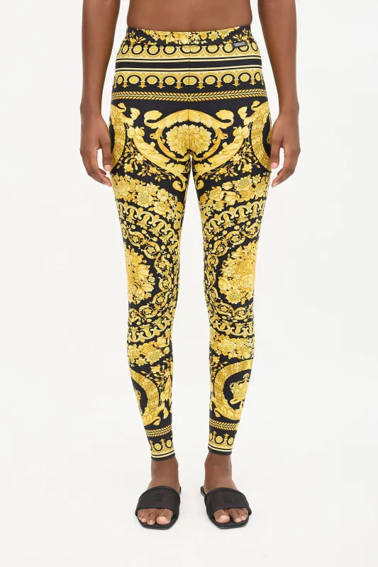 Barocco Printed Legging sold by VSP Consignment