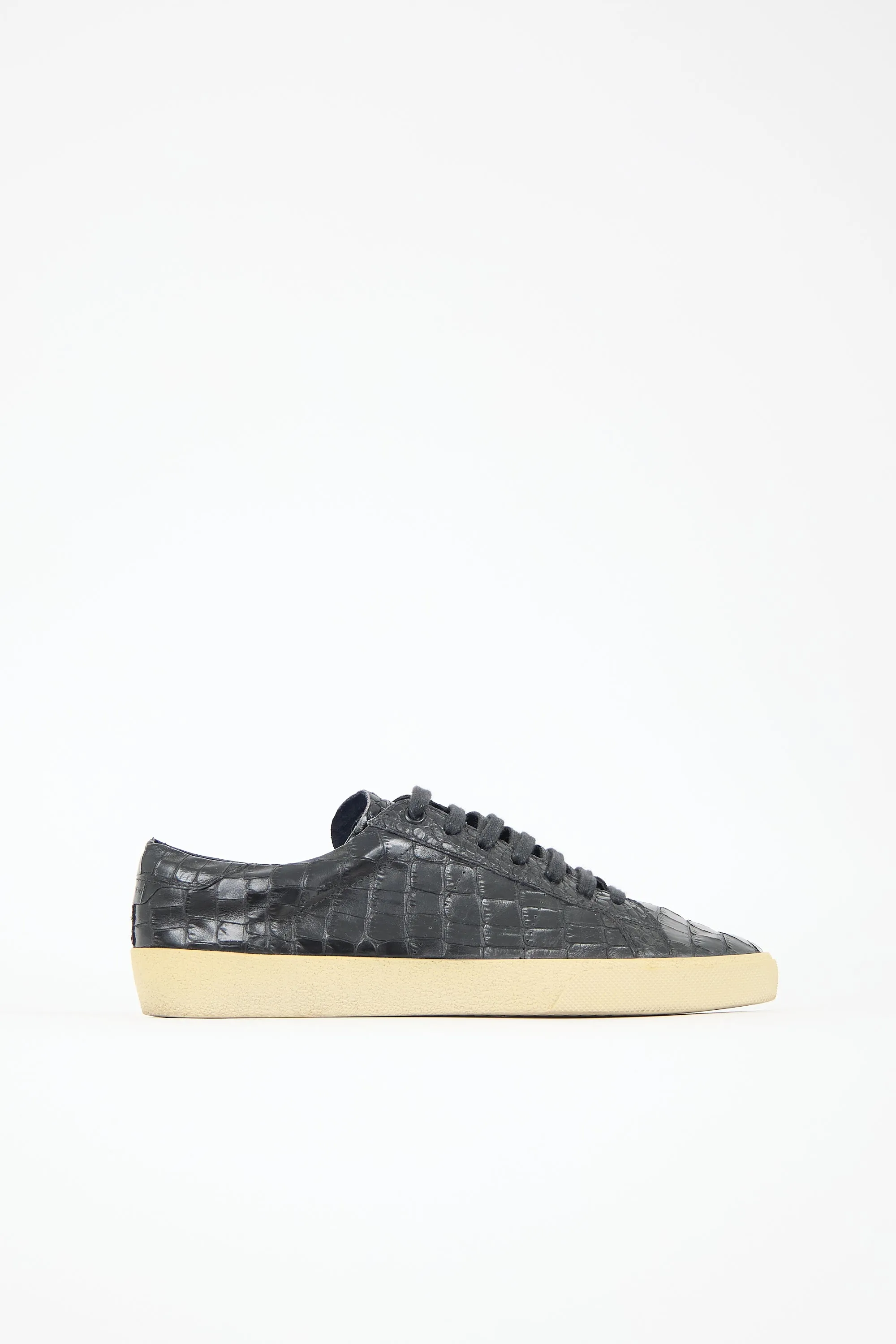 Embossed Leather Sneaker sold by VSP Consignment