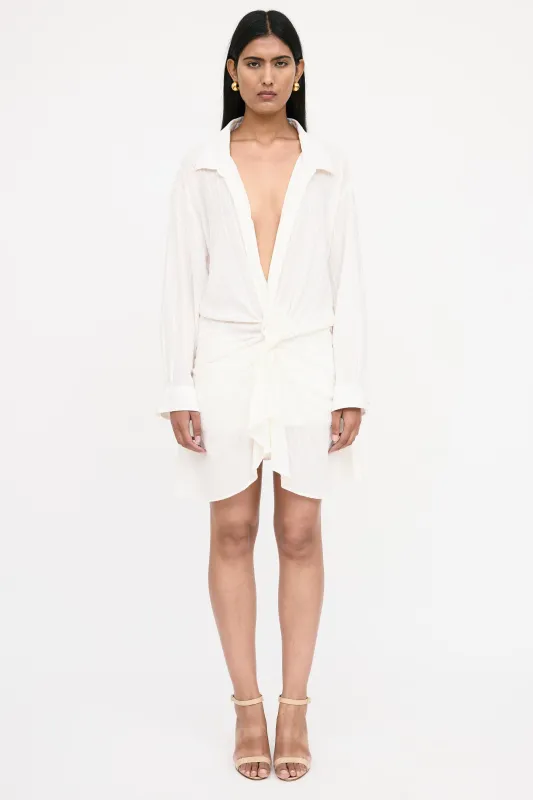 La Riviera Twist Dress made by Jacquemus