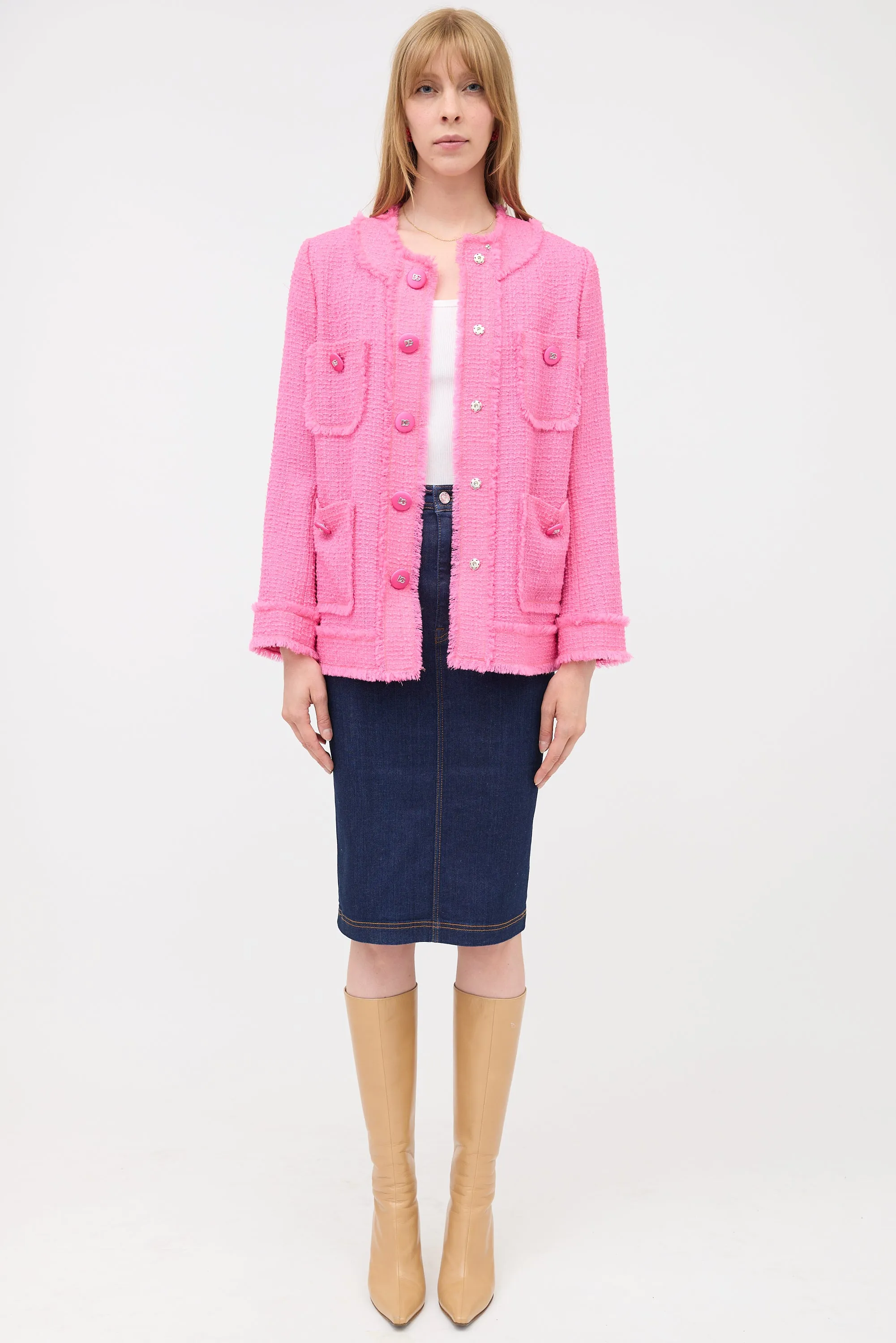 Wool Tweed Jacket sold by VSP Consignment product image thumbnail 2