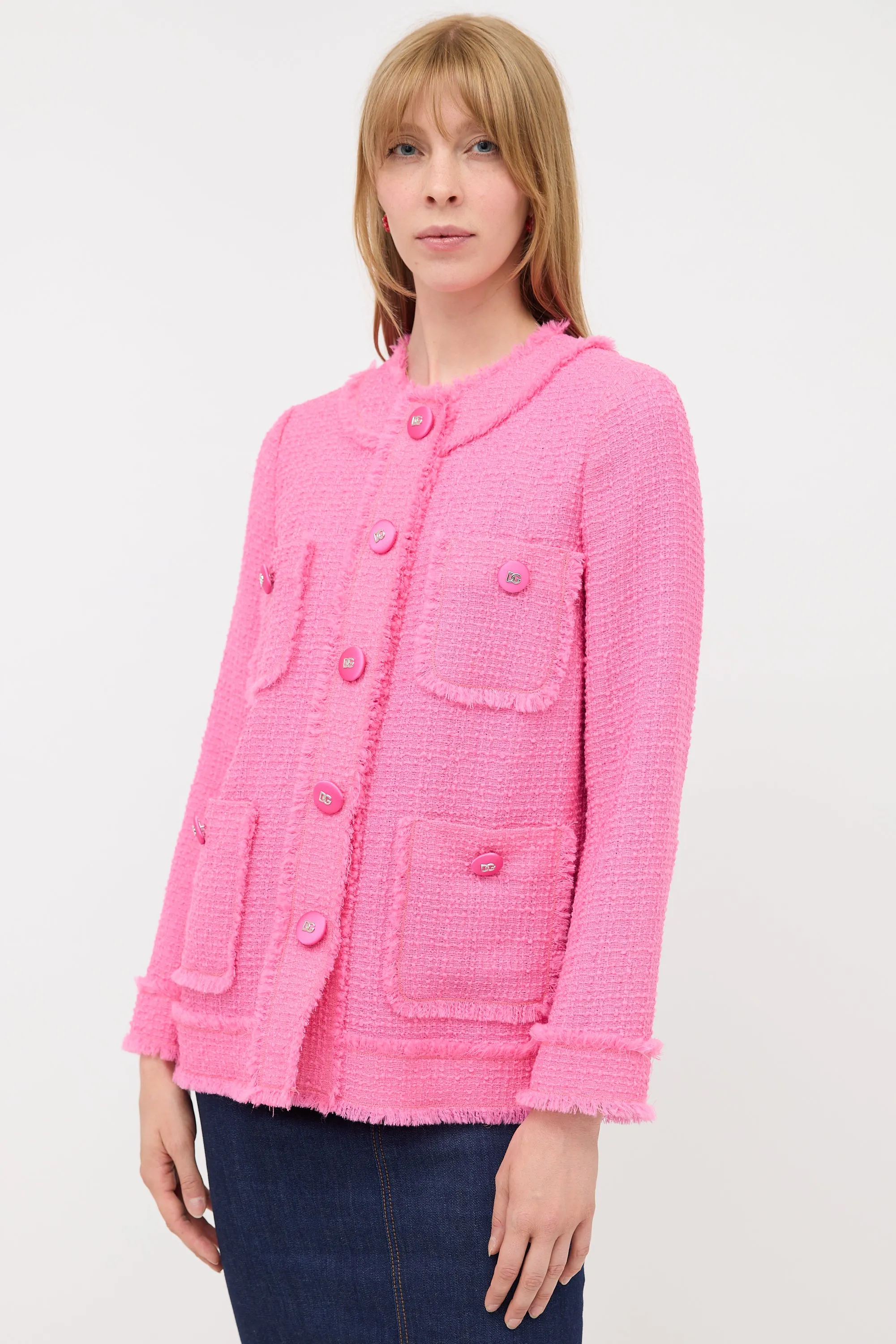 Wool Tweed Jacket sold by VSP Consignment product image thumbnail 4