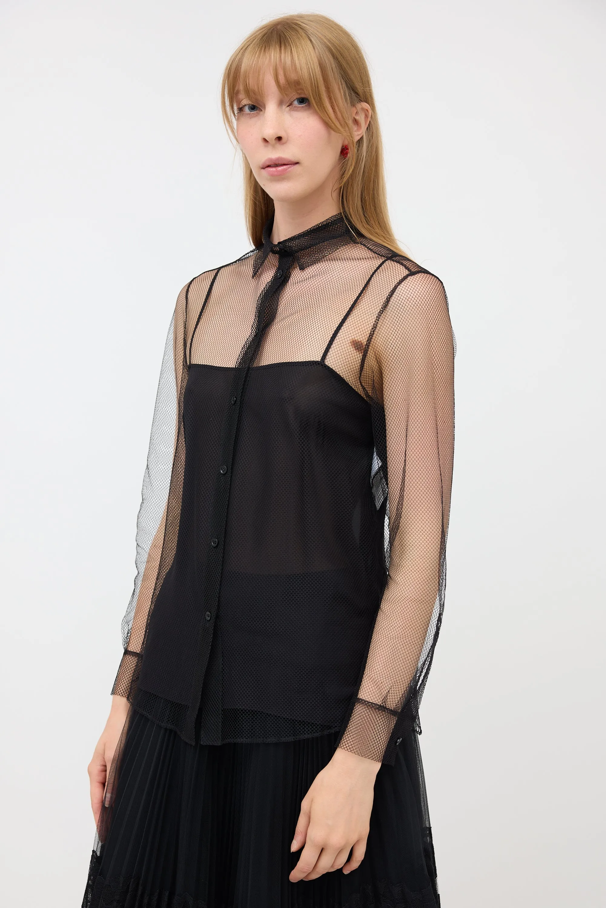Fall 2020 Mesh Shirt sold by VSP Consignment product image thumbnail 3