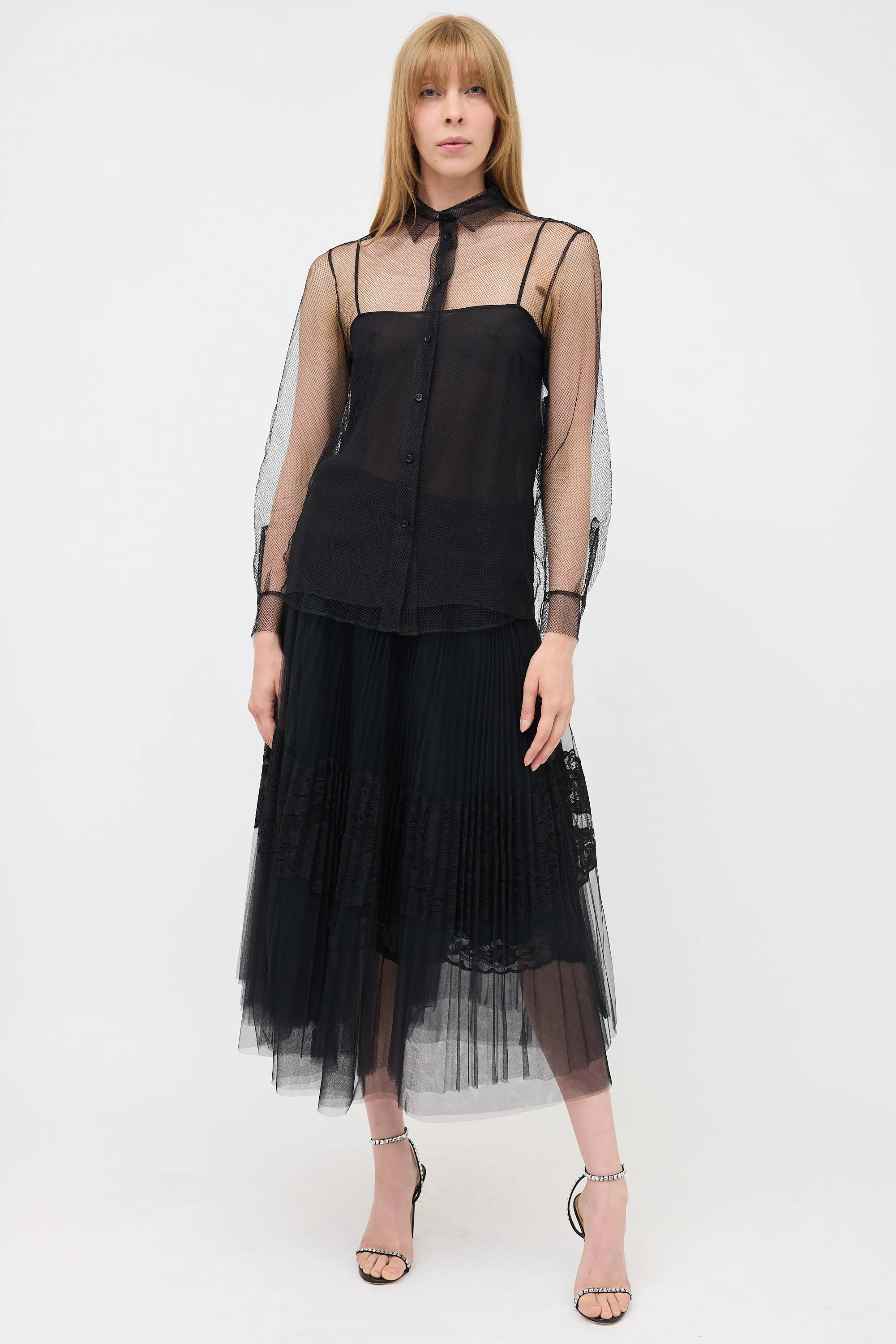 Fall 2020 Mesh Shirt sold by VSP Consignment product image thumbnail 5
