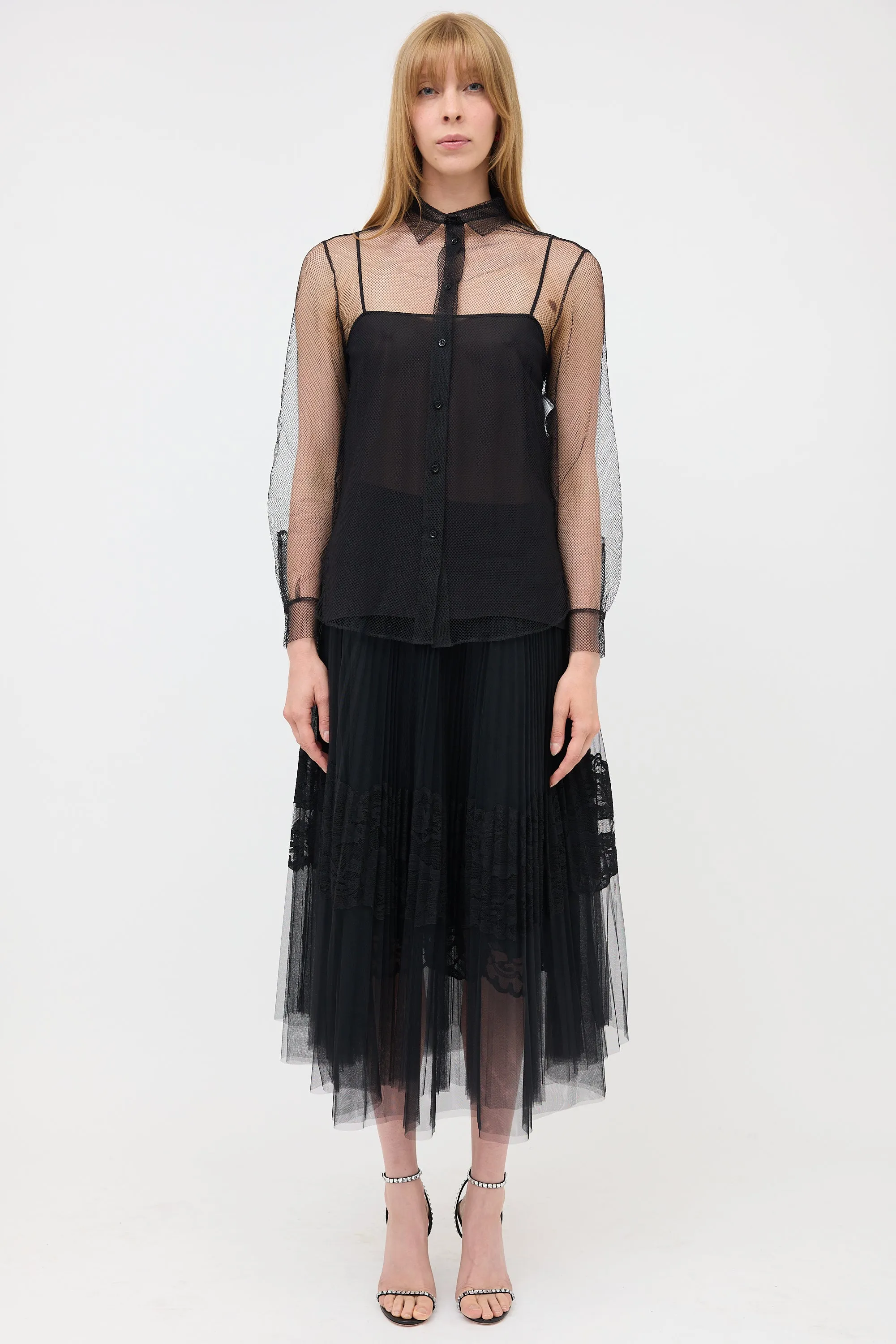 Fall 2020 Mesh Shirt sold by VSP Consignment product image thumbnail 2