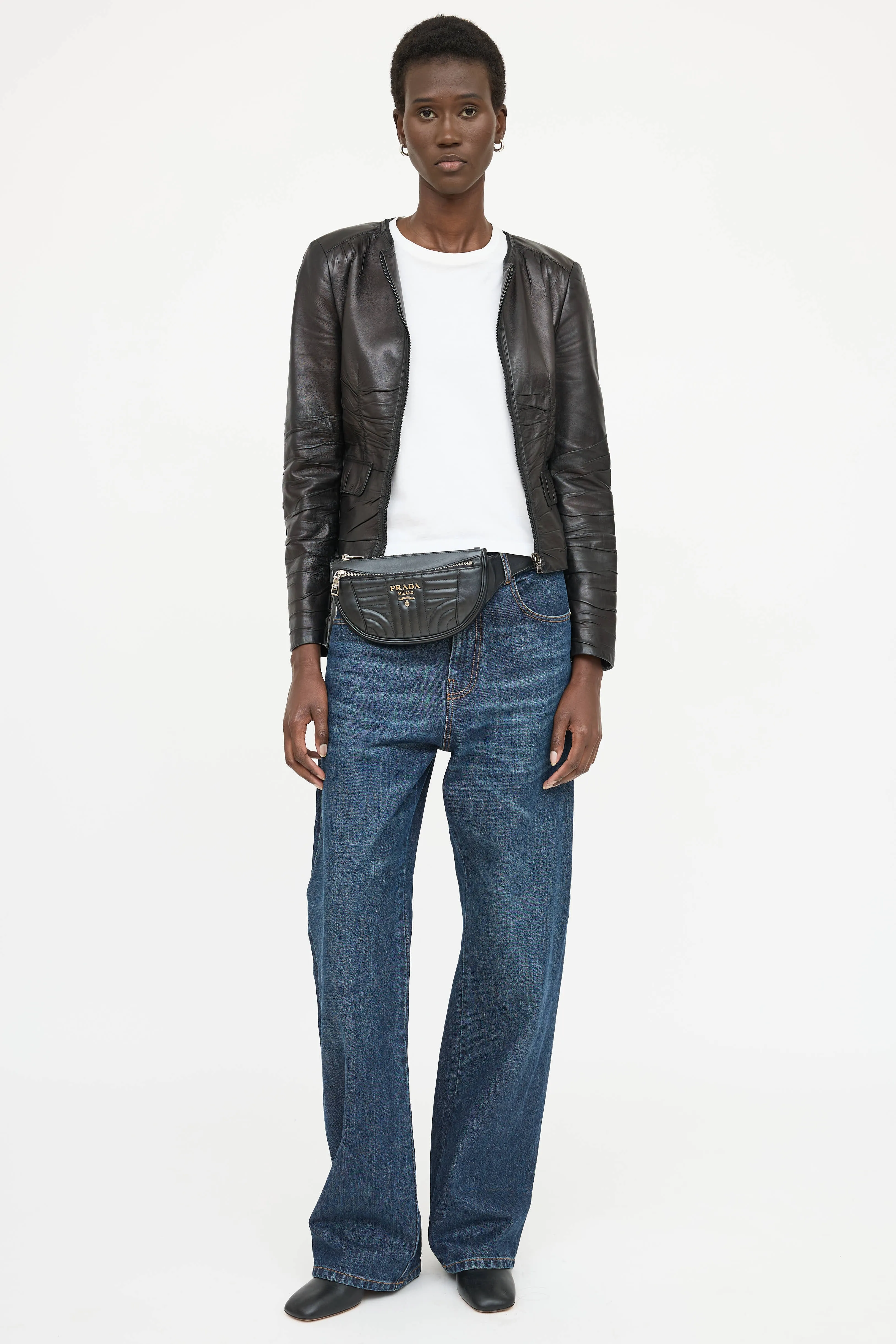 2006 Leather ZIp Jacket sold by VSP Consignment product image thumbnail 5