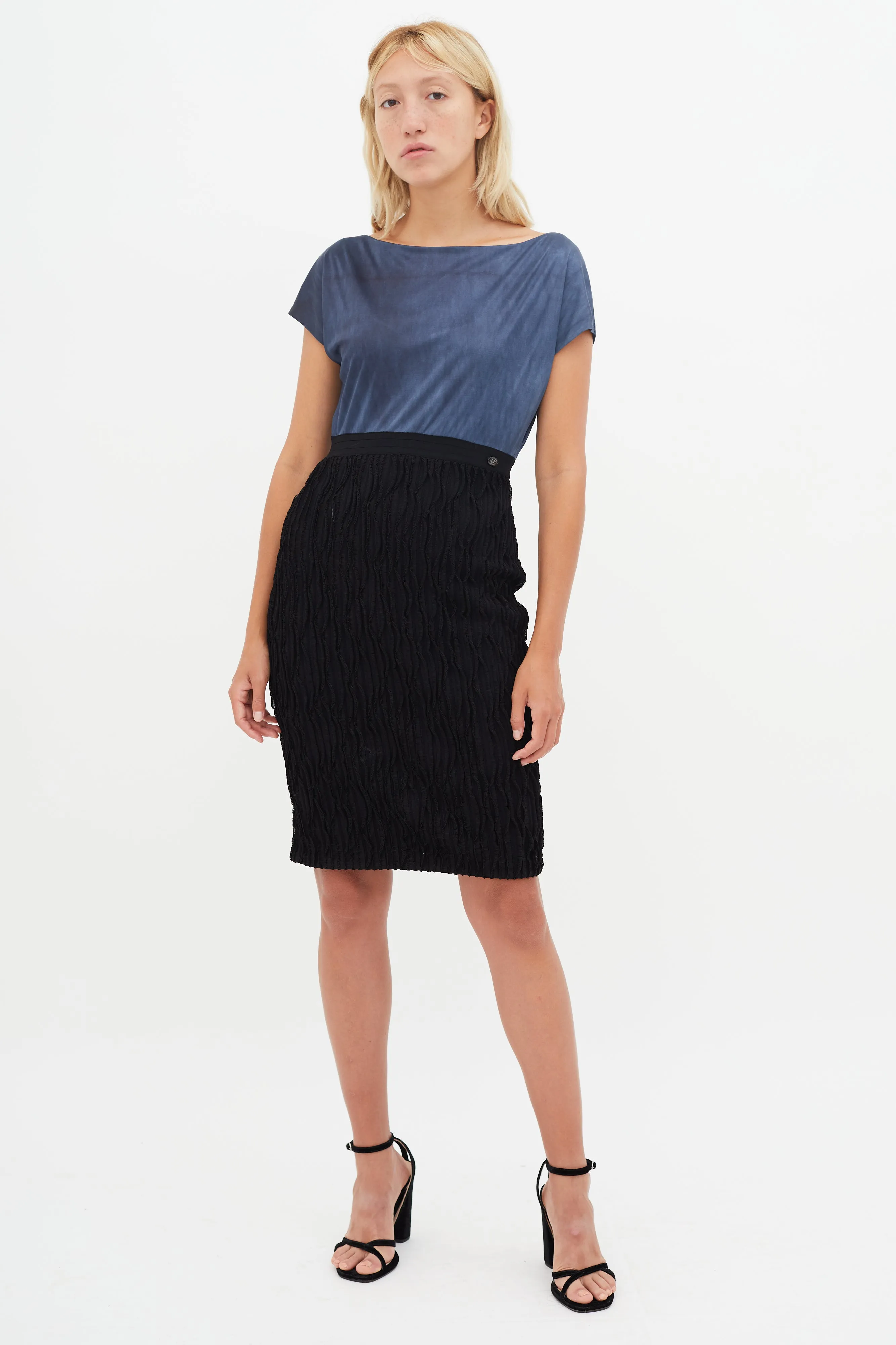 Contrasting Sheath Dress sold by VSP Consignment product image thumbnail 3