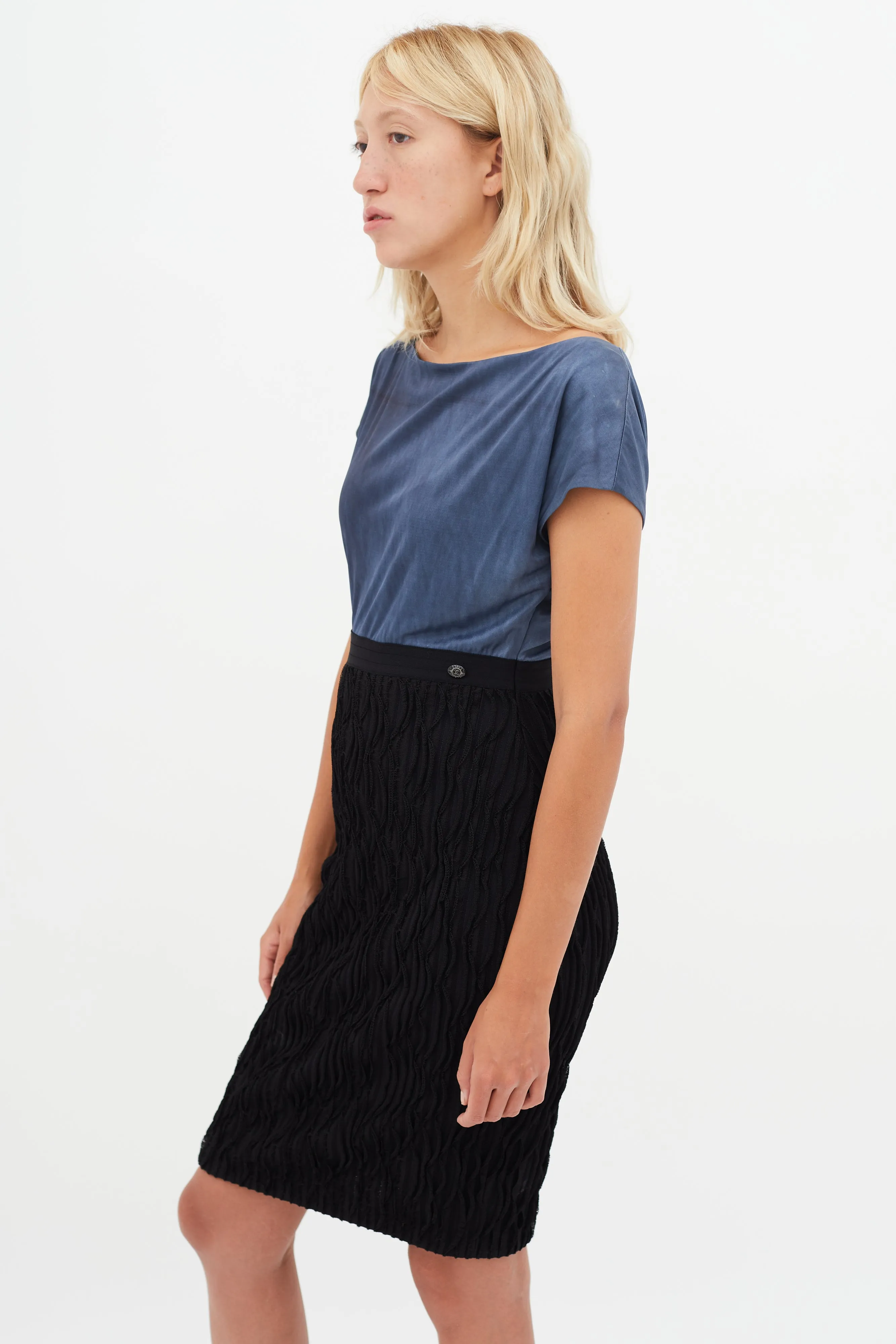 Contrasting Sheath Dress sold by VSP Consignment product image thumbnail 5