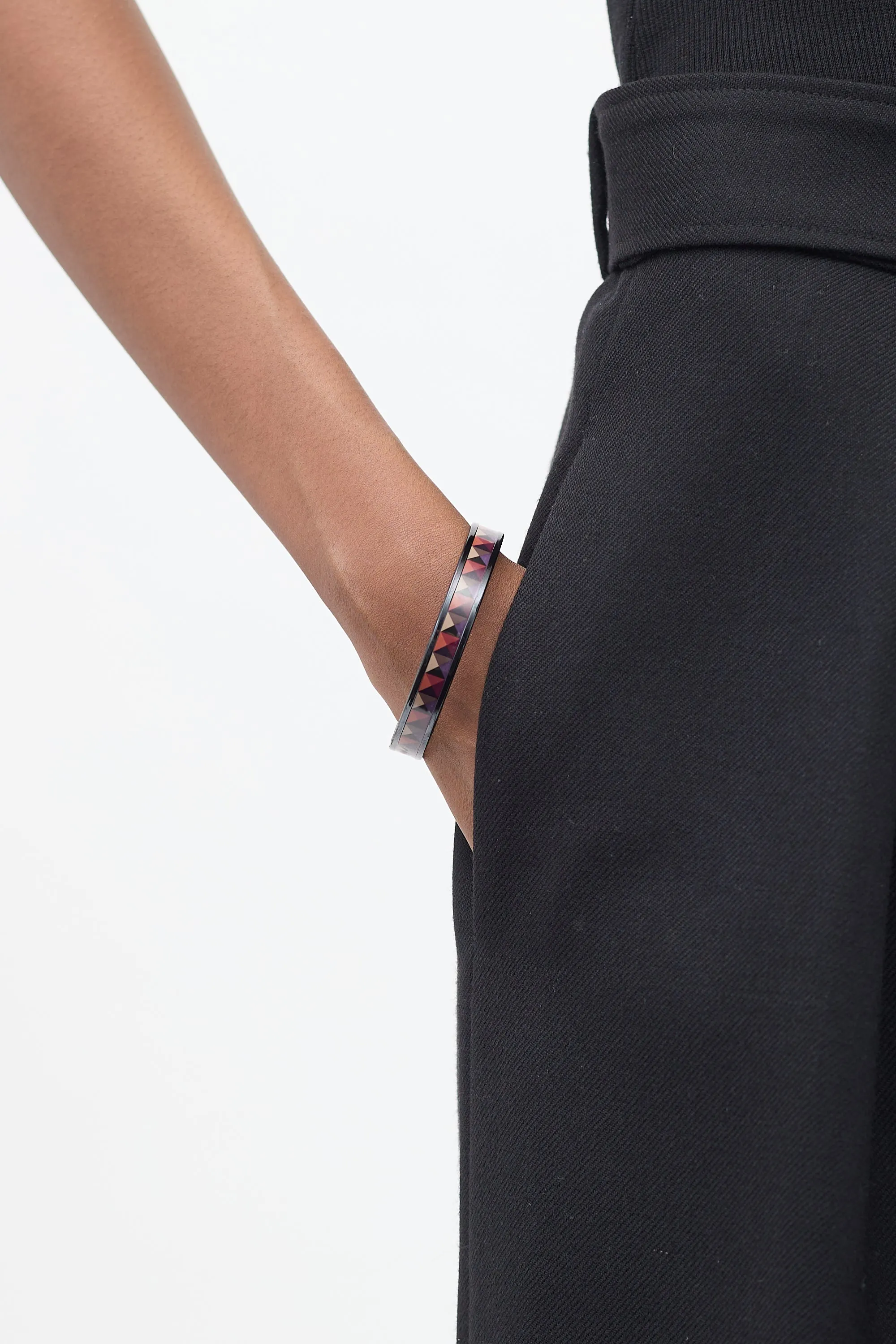 Clous en Trompe L'Oeil Bangle Bracelet sold by VSP Consignment product image thumbnail 2