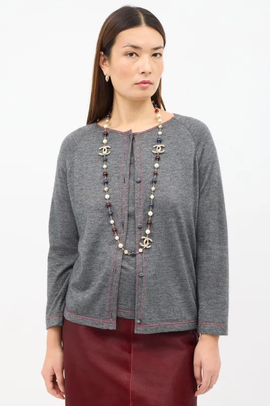 Cashmere & Silk Co-Ord Set sold by VSP Consignment