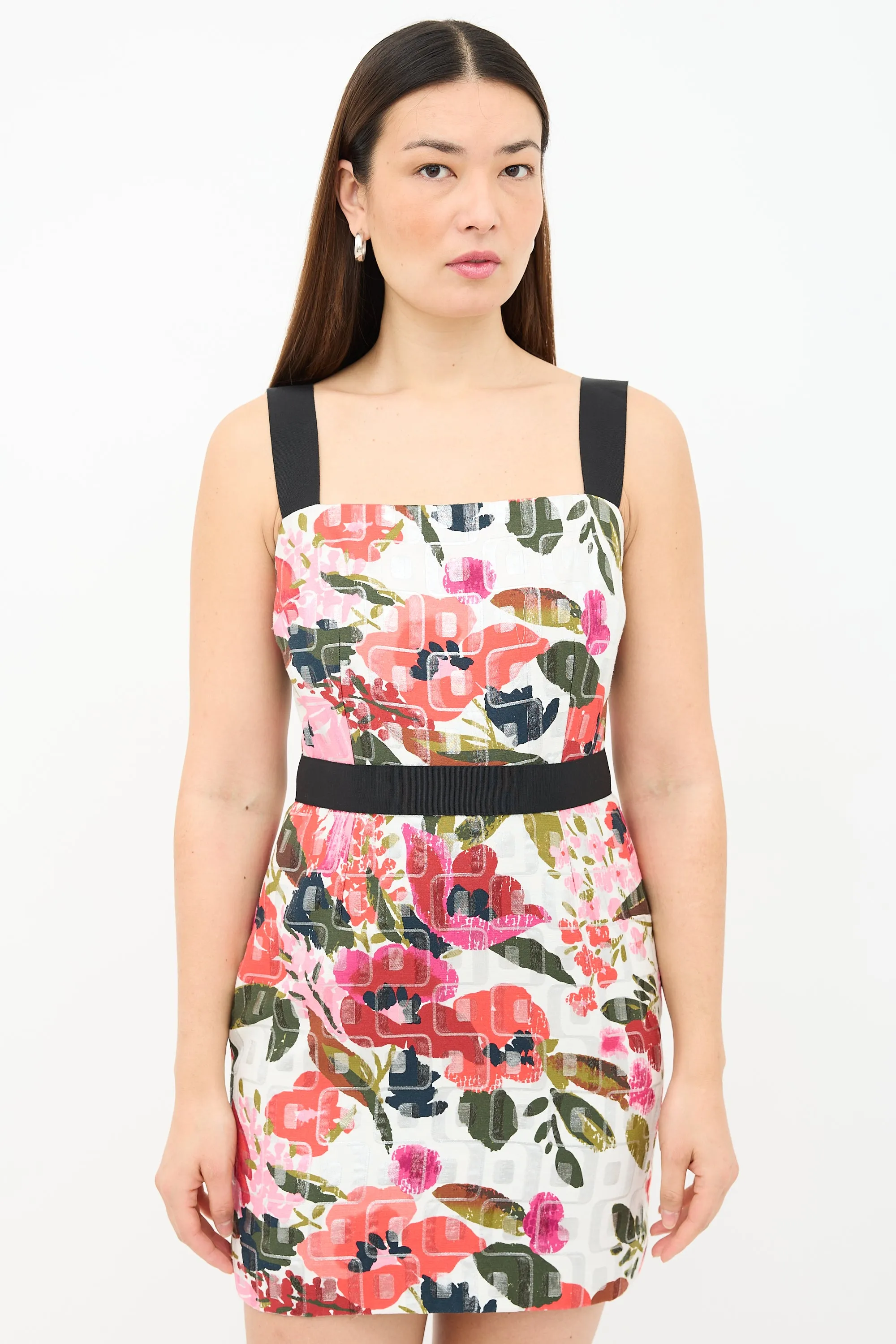 Floral Jacquard Dress sold by VSP Consignment