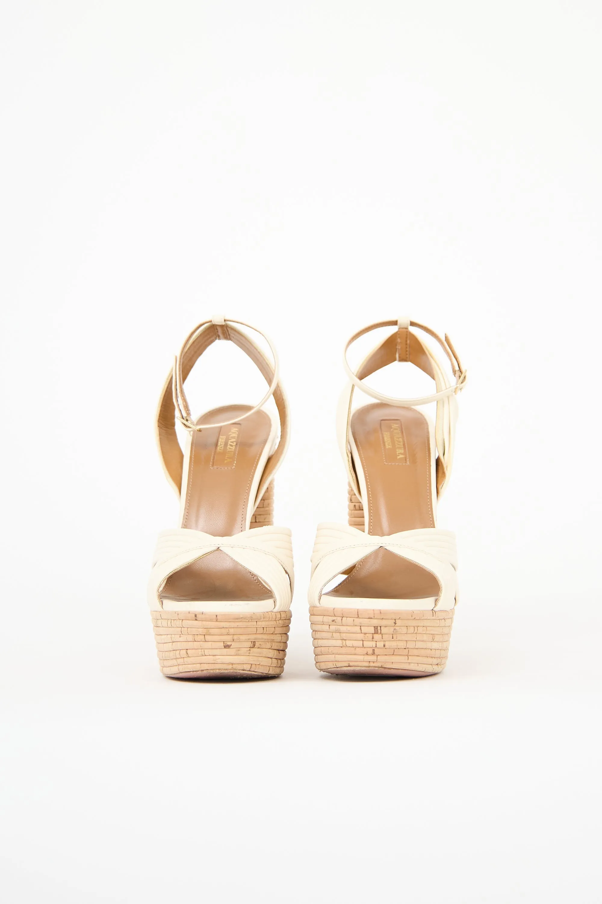 Leather & Cork Sundance Heel sold by VSP Consignment product image thumbnail 3