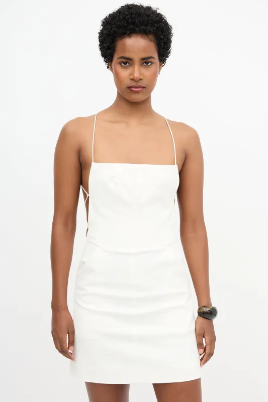 Cover Up Apron Dress made by Christopher Esber