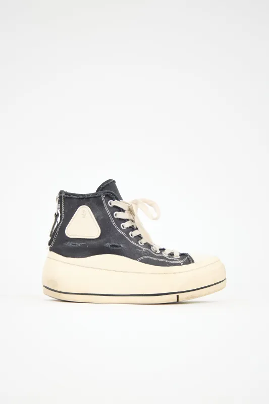 Distressed Canvas Sneaker sold by VSP Consignment