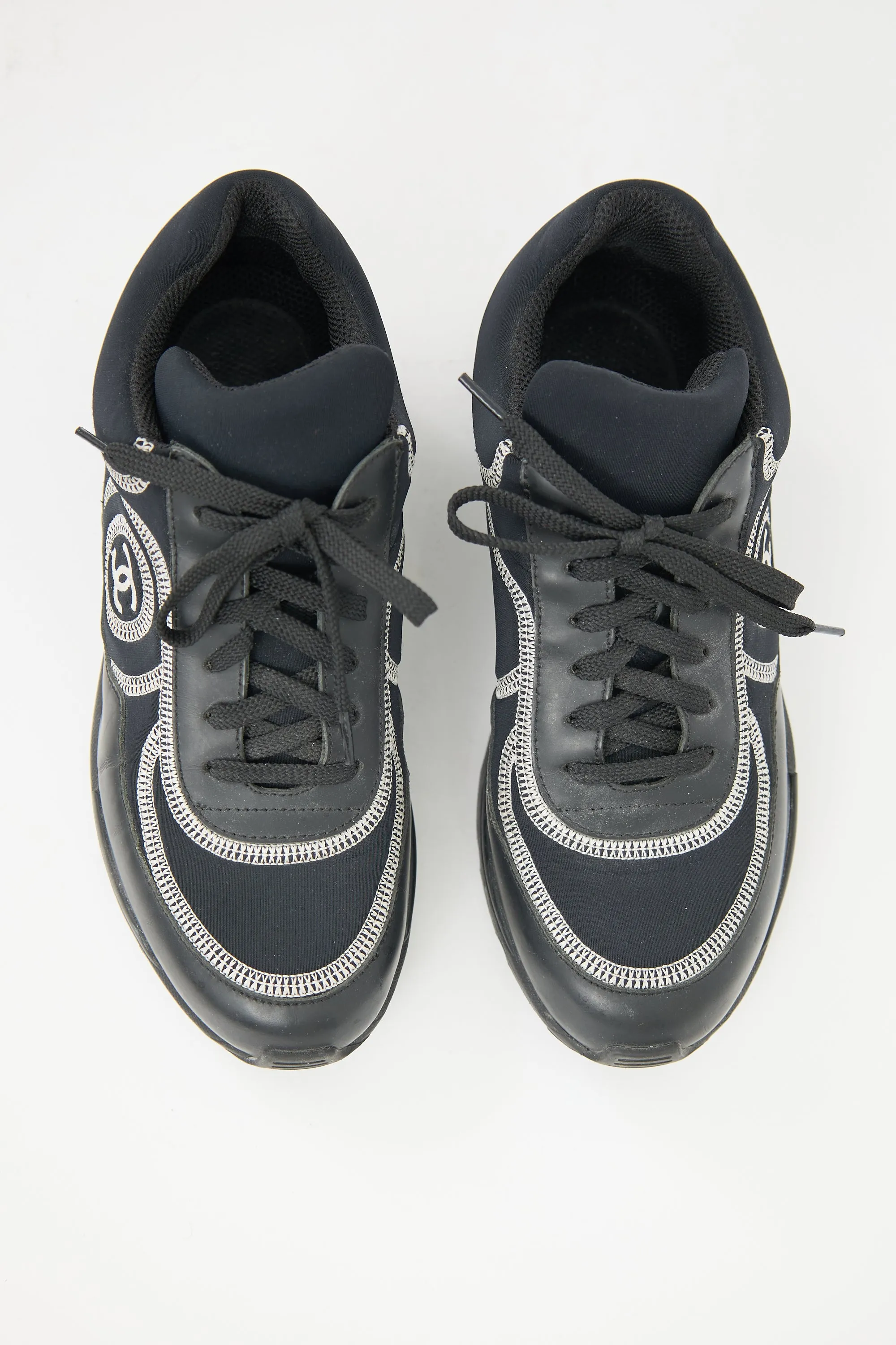 Leather & Neoprene CC Sneaker sold by VSP Consignment product image thumbnail 2