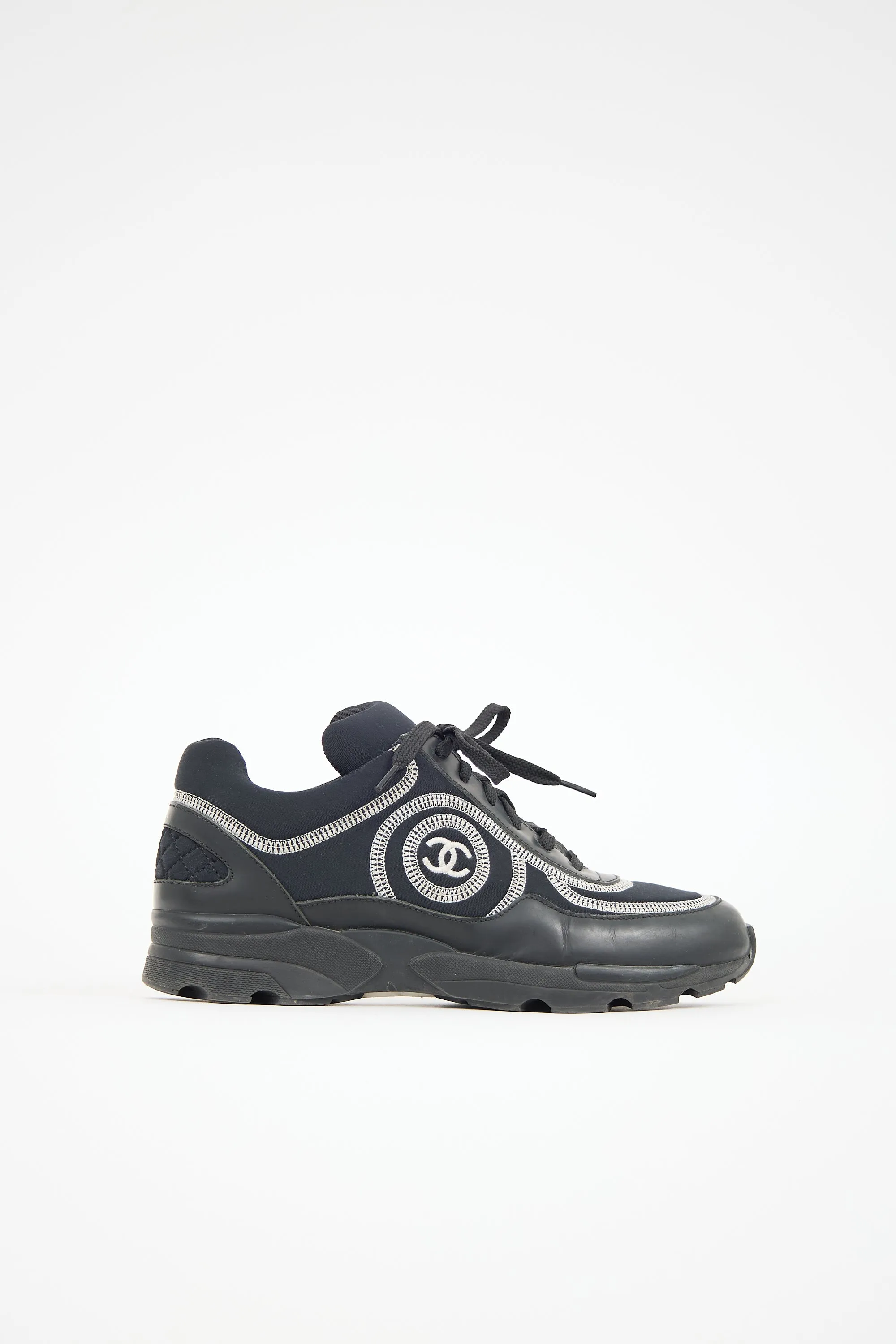 Leather & Neoprene CC Sneaker sold by VSP Consignment