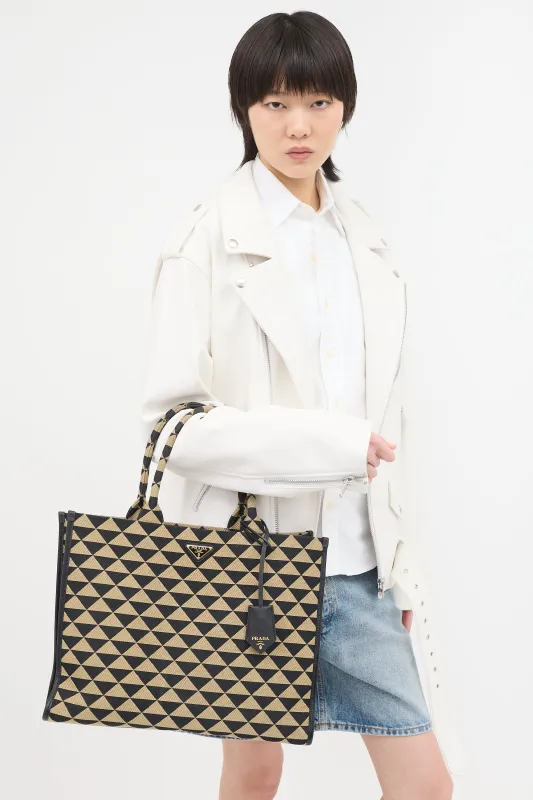 Large Symbole Tote Bag sold by VSP Consignment