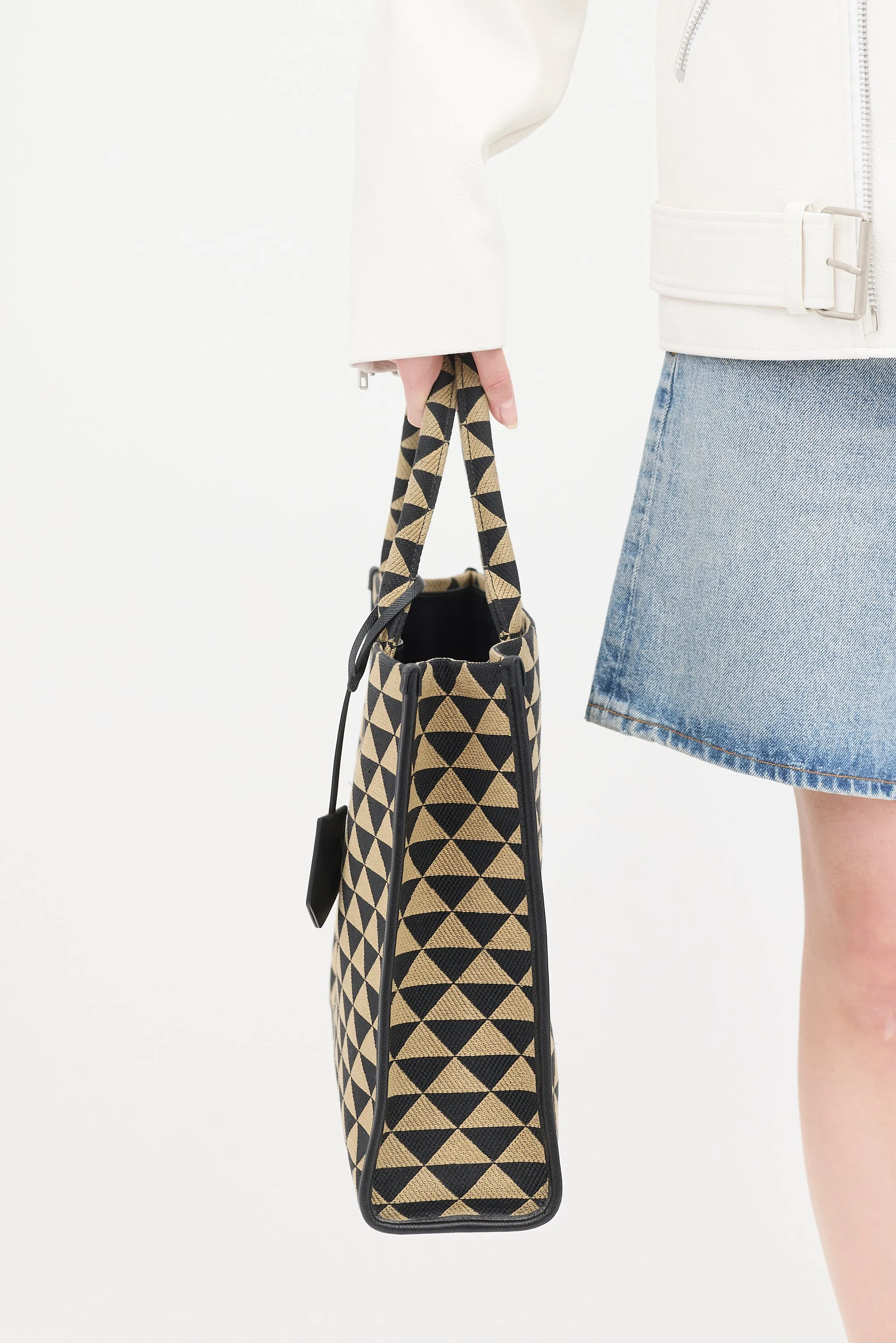 Large Symbole Tote Bag sold by VSP Consignment product image thumbnail 5