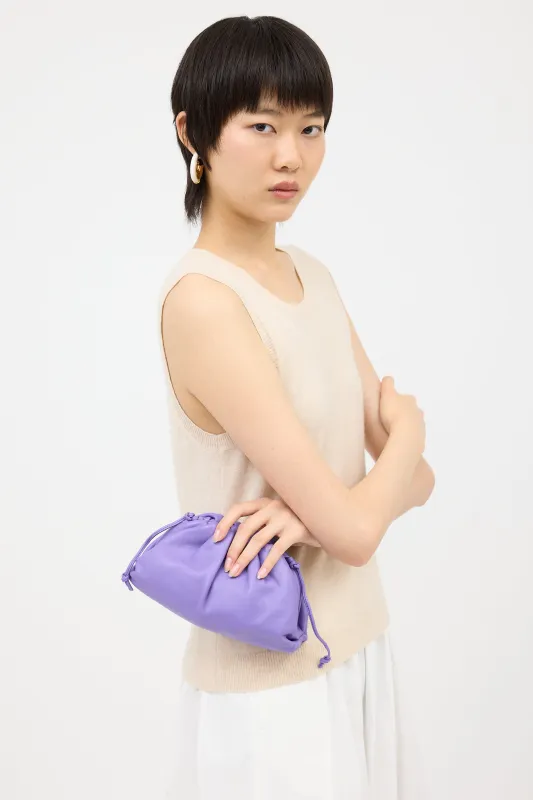 Leather Mini Pouch Bag sold by VSP Consignment