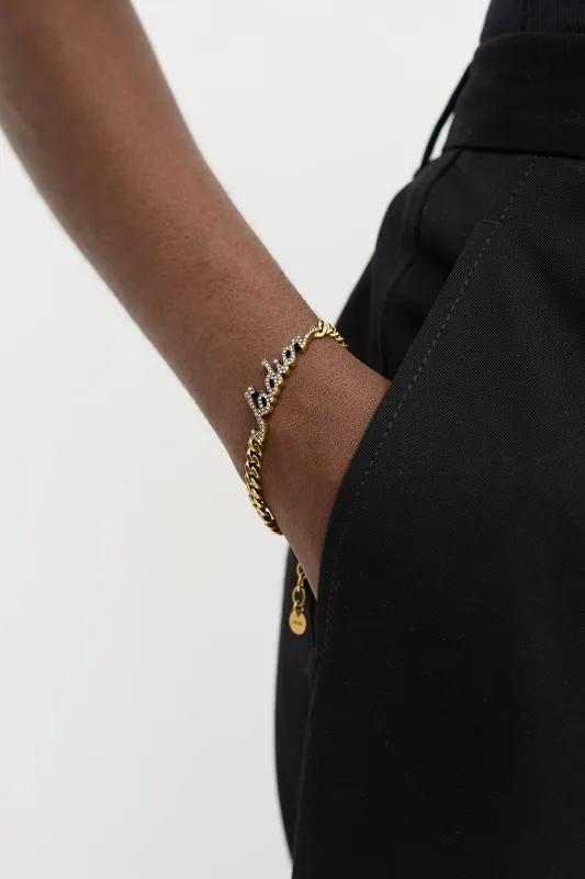 J'Adior Chain Bracelet made by Dior
