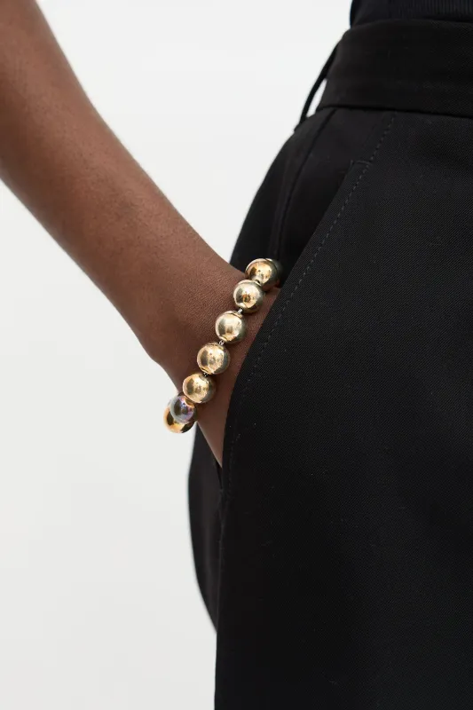 Sterling Silver 14mm HardWear Ball Bracelet sold by VSP Consignment