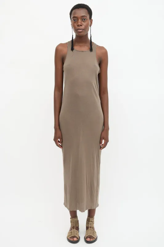 FW 2022 Jersey Tank Dress made by Rick Owens