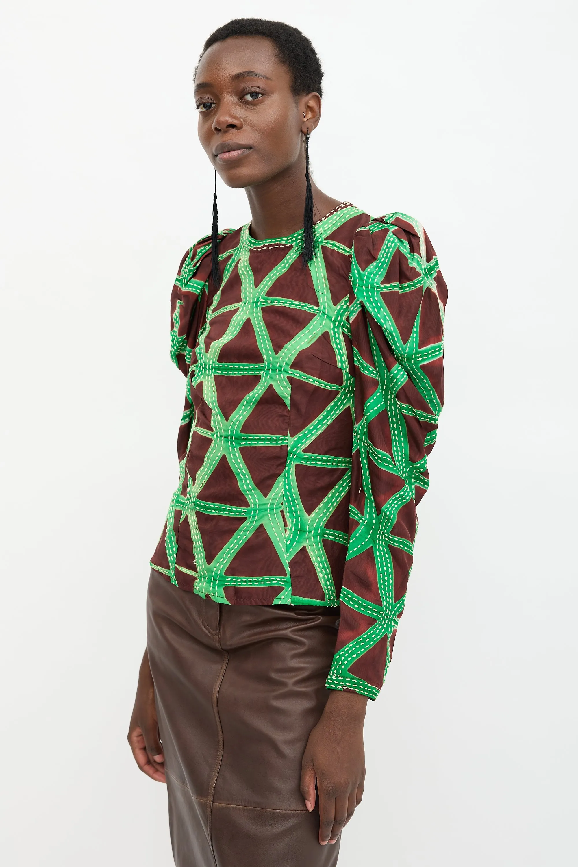 Stitched Leyla Blouse sold by VSP Consignment product image thumbnail 3