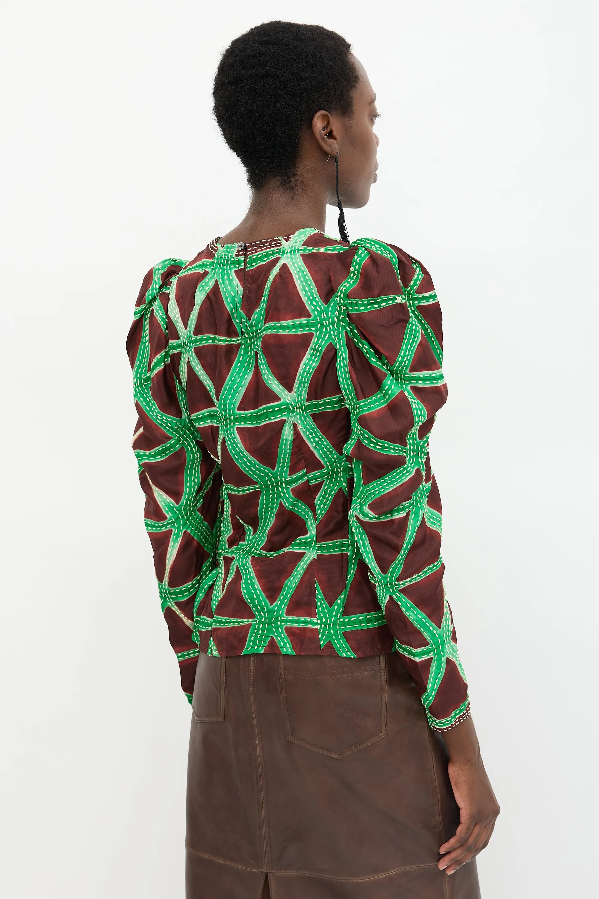 Stitched Leyla Blouse sold by VSP Consignment product image thumbnail 4