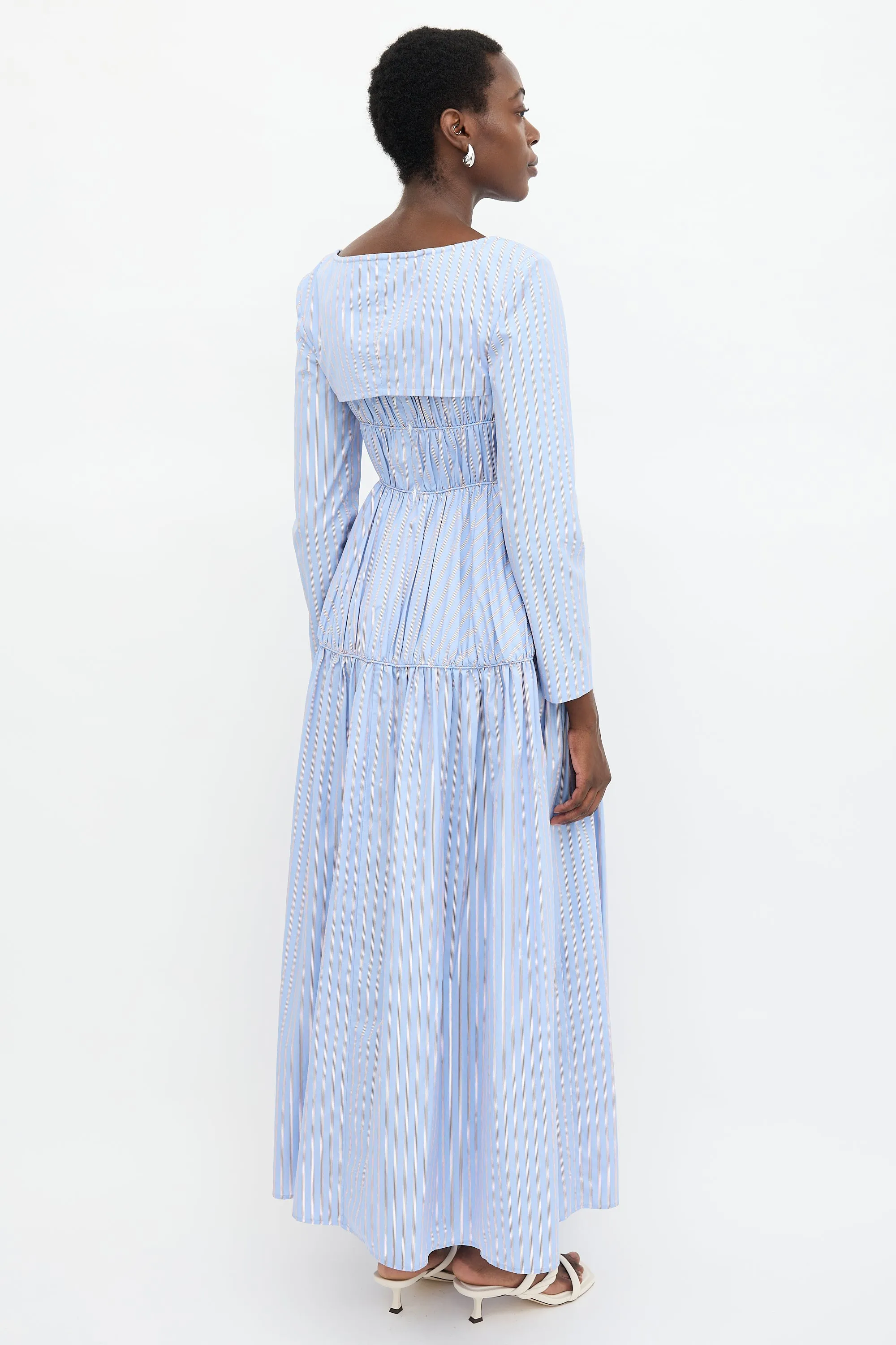 Striped Cheshire Two Piece Dress sold by VSP Consignment product image thumbnail 4