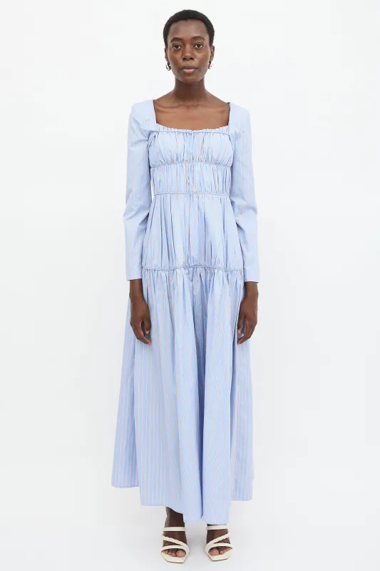 Striped Cheshire Two Piece Dress sold by VSP Consignment