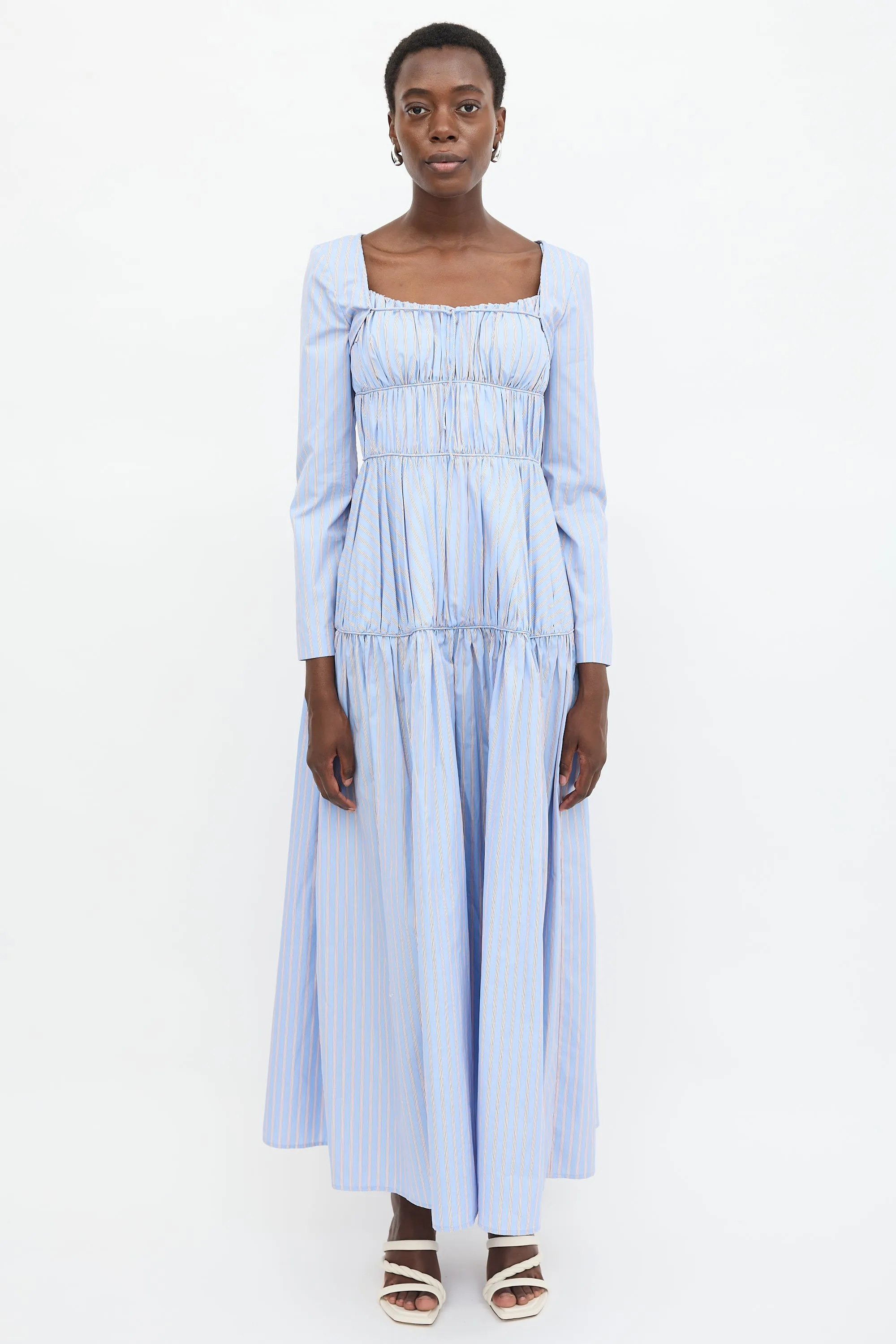 Striped Cheshire Two Piece Dress sold by VSP Consignment