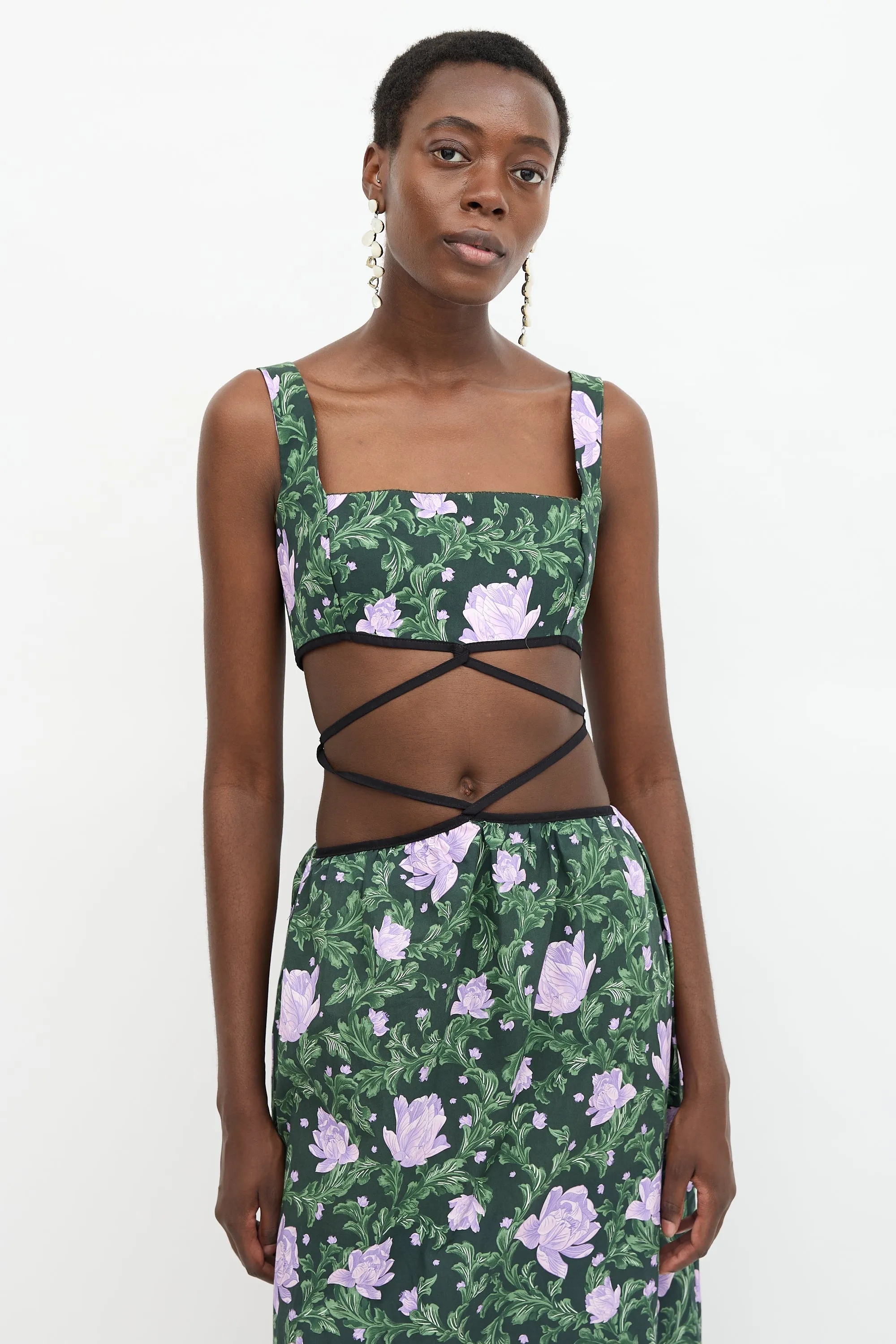 Floral Cut Out Dress sold by VSP Consignment product image thumbnail 2