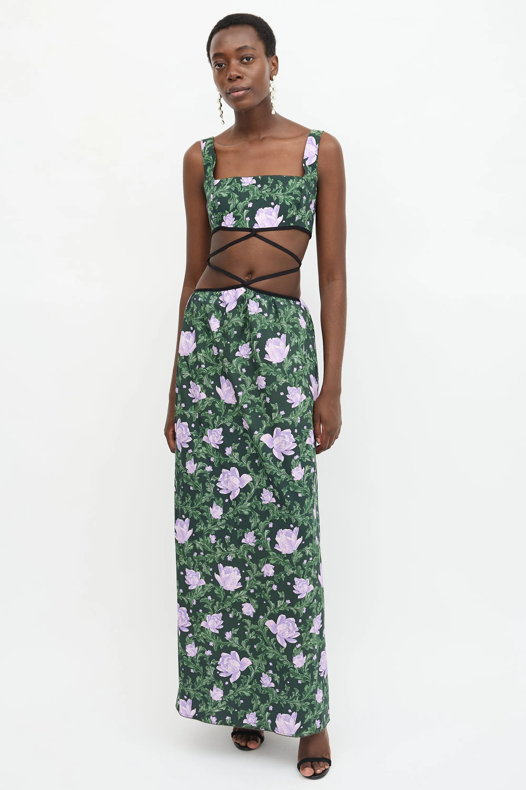 Floral Cut Out Dress sold by VSP Consignment product image thumbnail 5