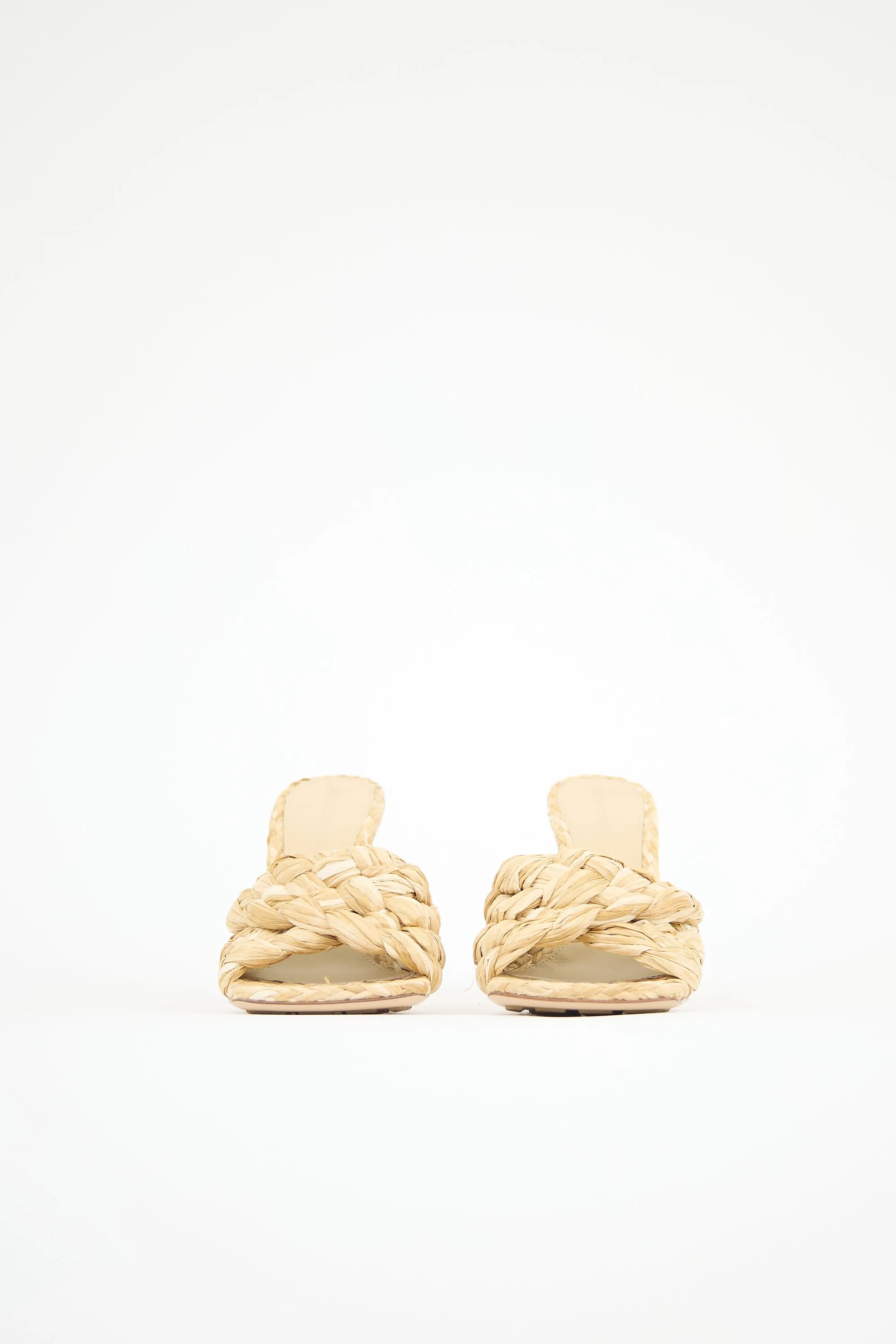 Raffia Lido Mule sold by VSP Consignment product image thumbnail 3
