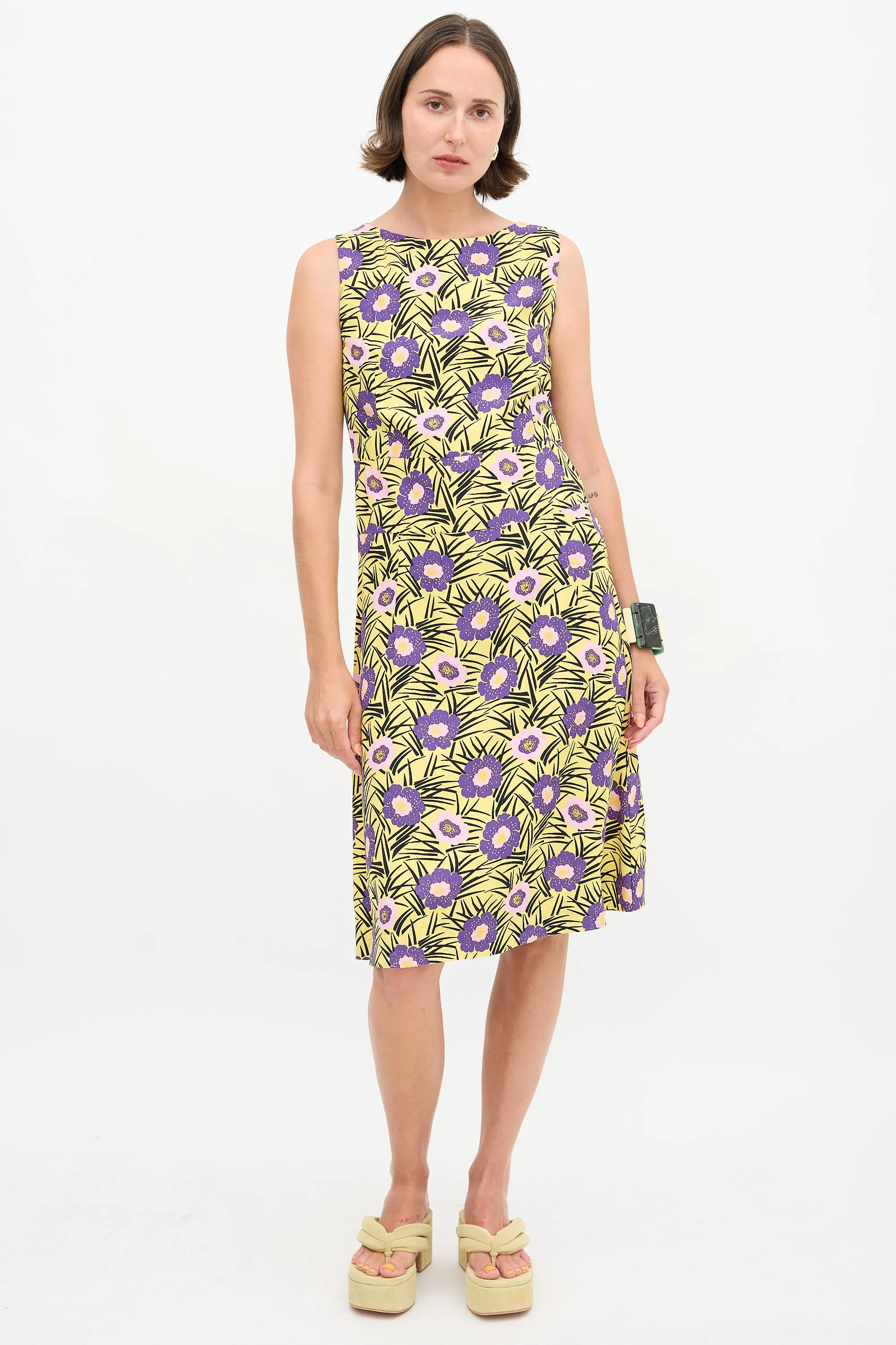 Printed Shift Dress sold by VSP Consignment product image thumbnail 5